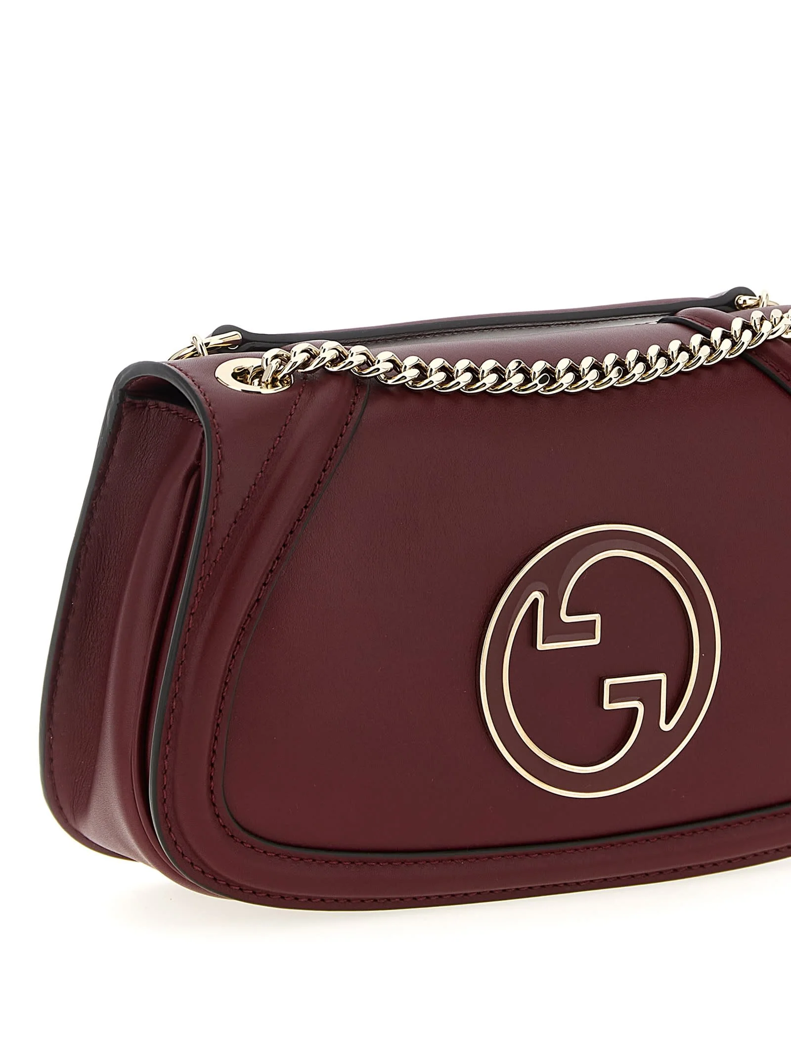Gucci Blondie Medium Shoulder Bag - Red - Image 3
