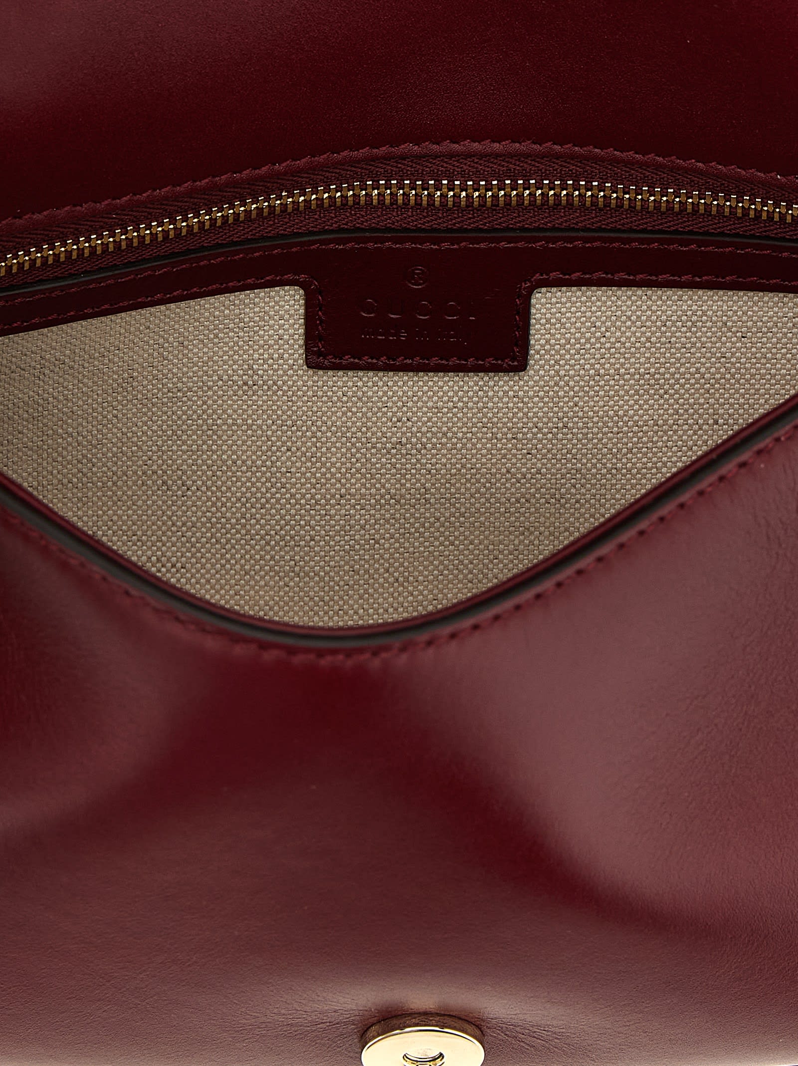 Gucci Blondie Medium Shoulder Bag - Red - Image 4