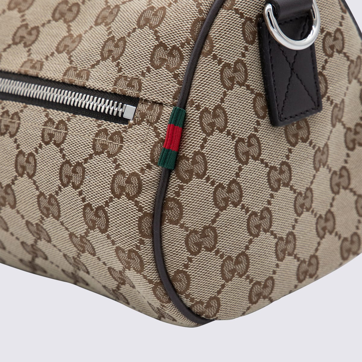 Gucci Leather Crossbody Bag - Beige - Image 4