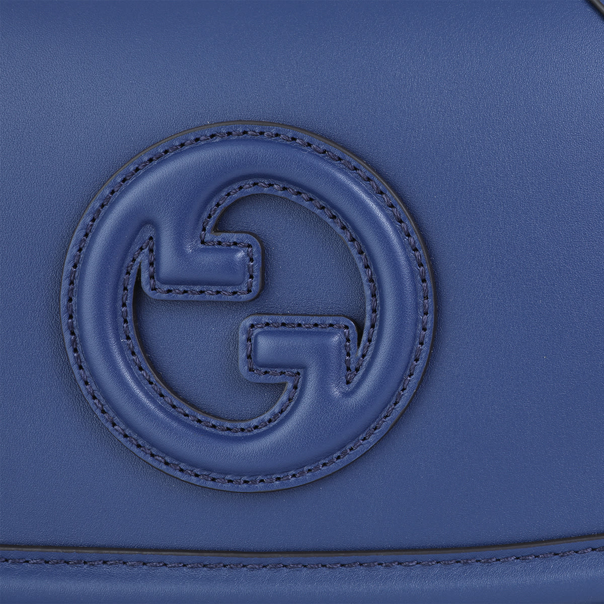 Gucci Blondie Shoulder Bag - Plastic Blue - Image 4