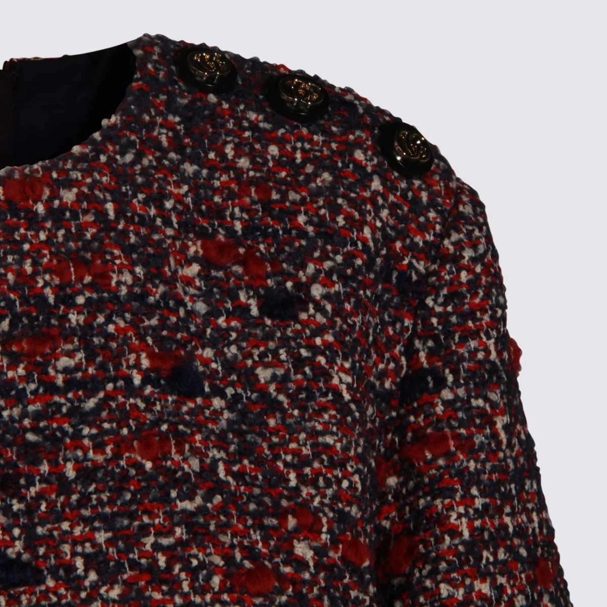 Gucci Wool Dress - Blue And Red - Image 3