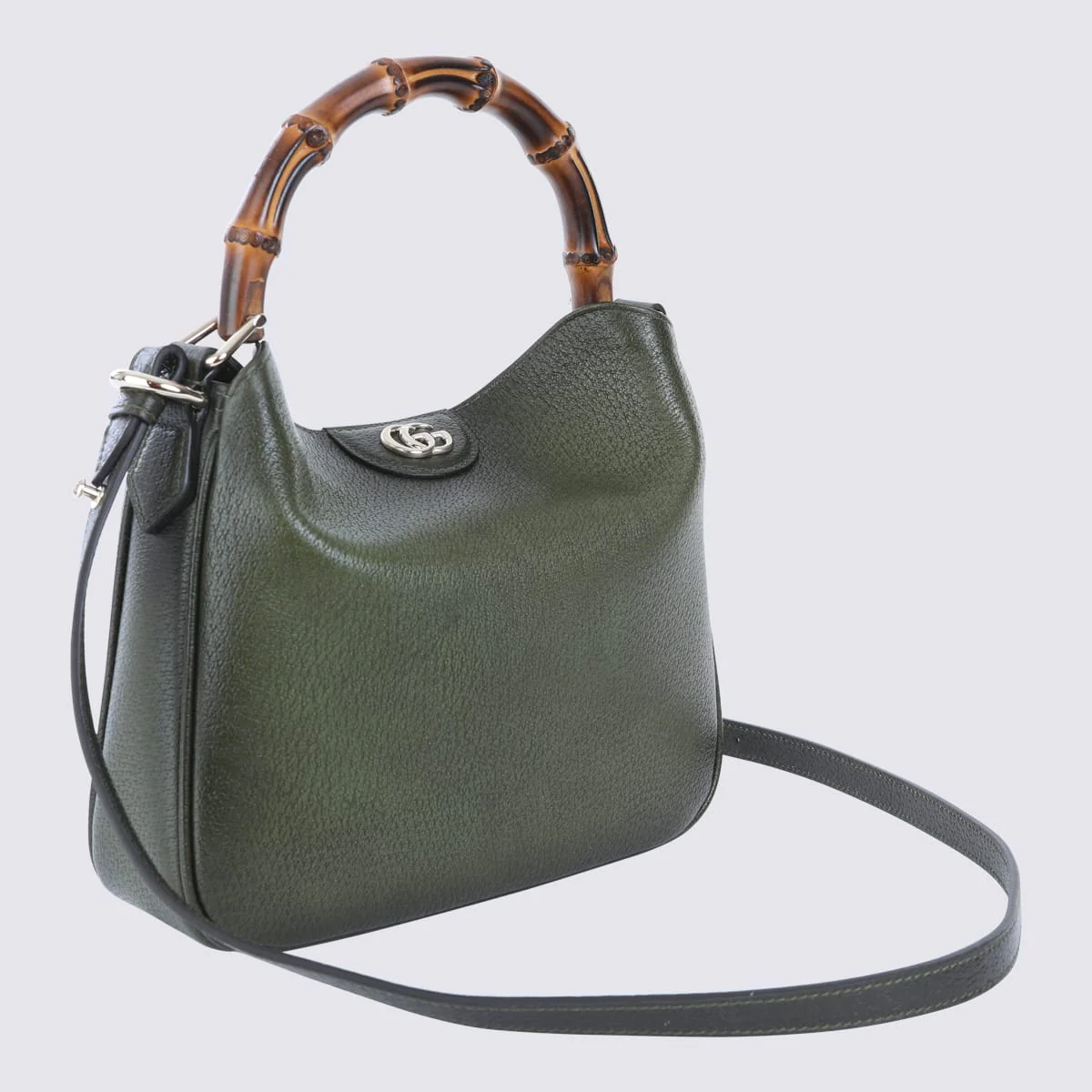 Gucci Diana Medium Top Handle Bag - Petit Green - Image 2