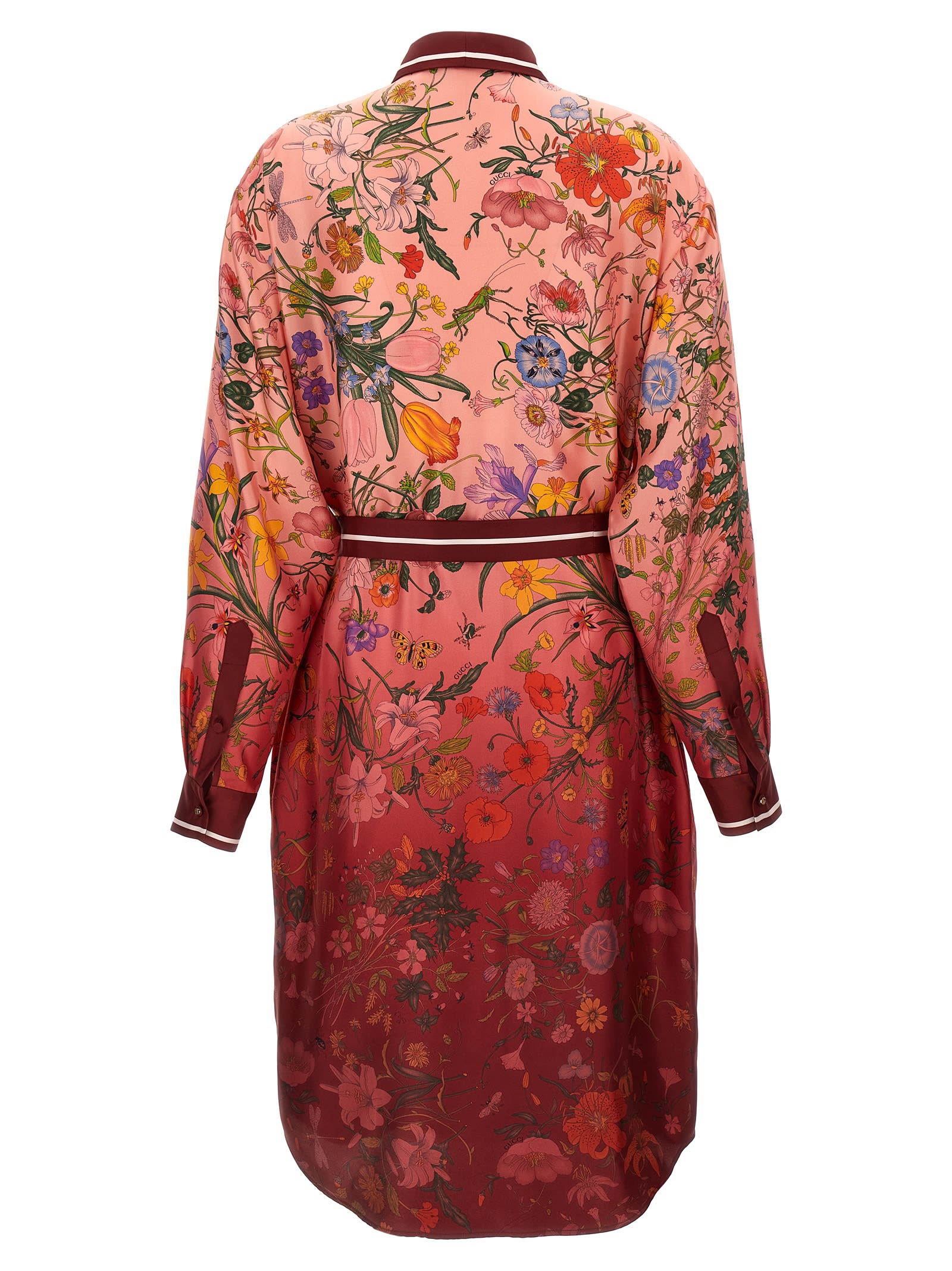 Gucci Flora Print Dress - Multicolor - Image 2