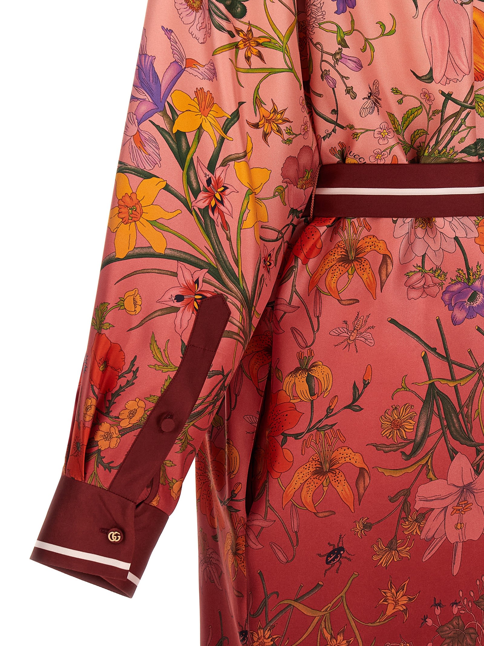 Gucci Flora Print Dress - Multicolor - Image 4
