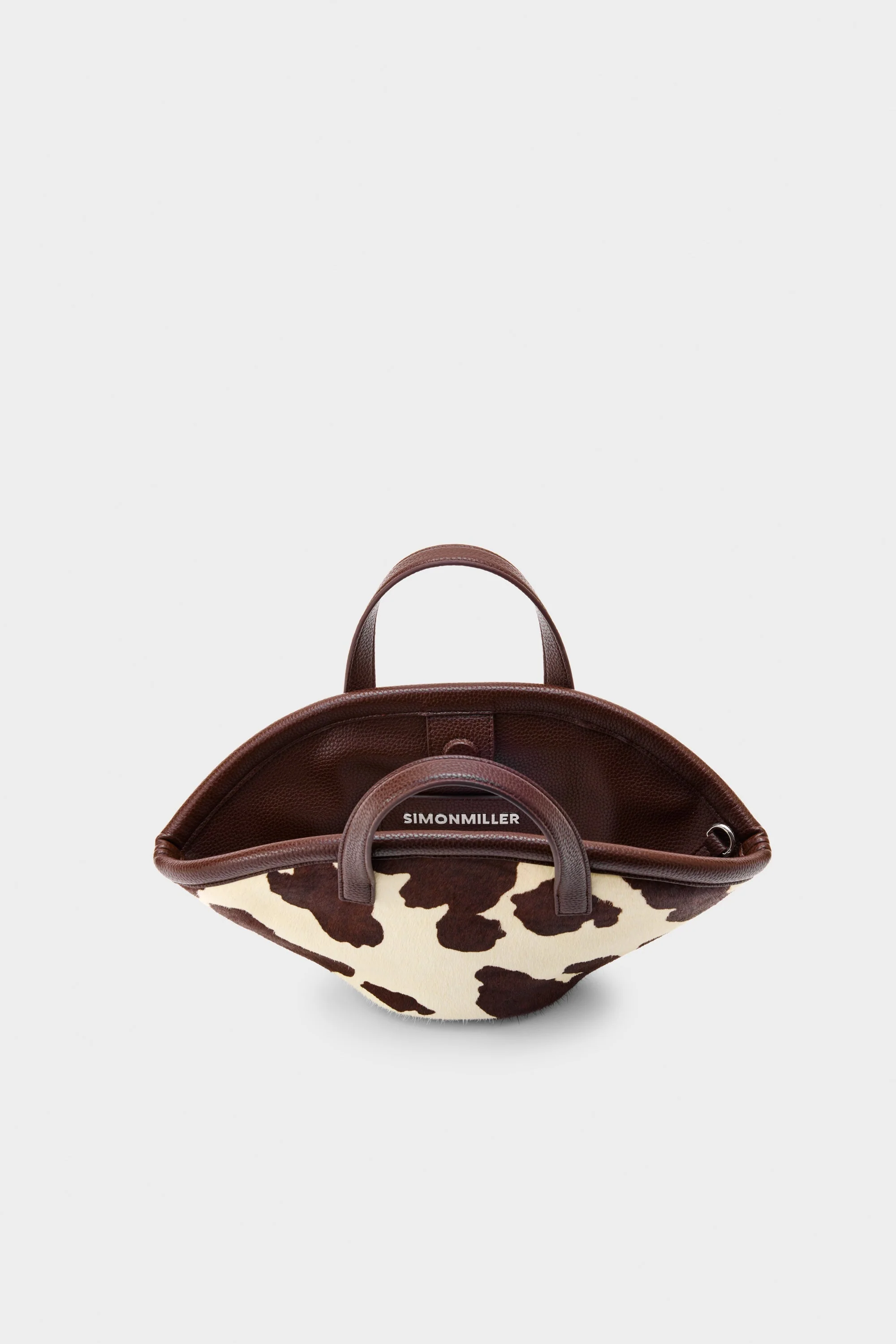 Simon Miller Mini Mercado Tote - Cow Print - Image 2