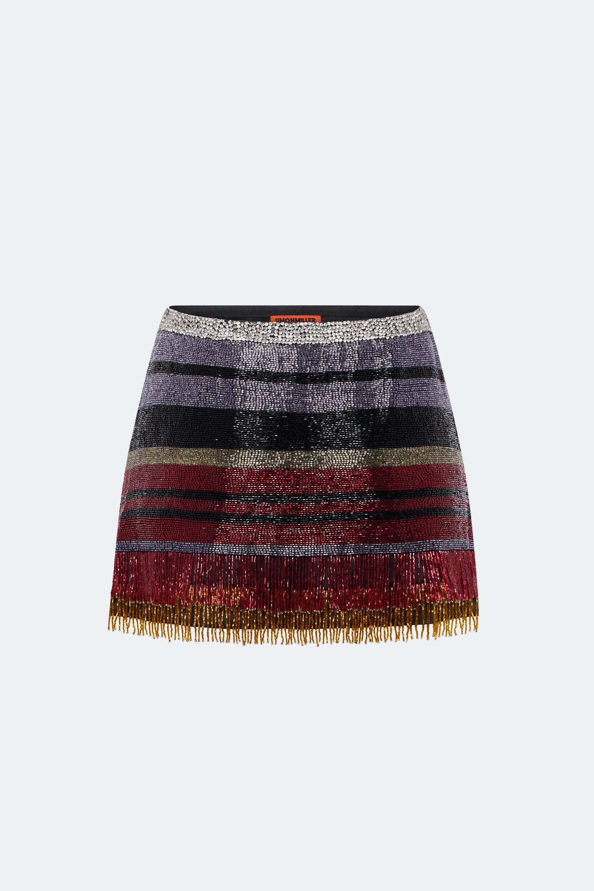 Simon Miller Inessa Beaded Skirt - Jewel Multi - Image 2