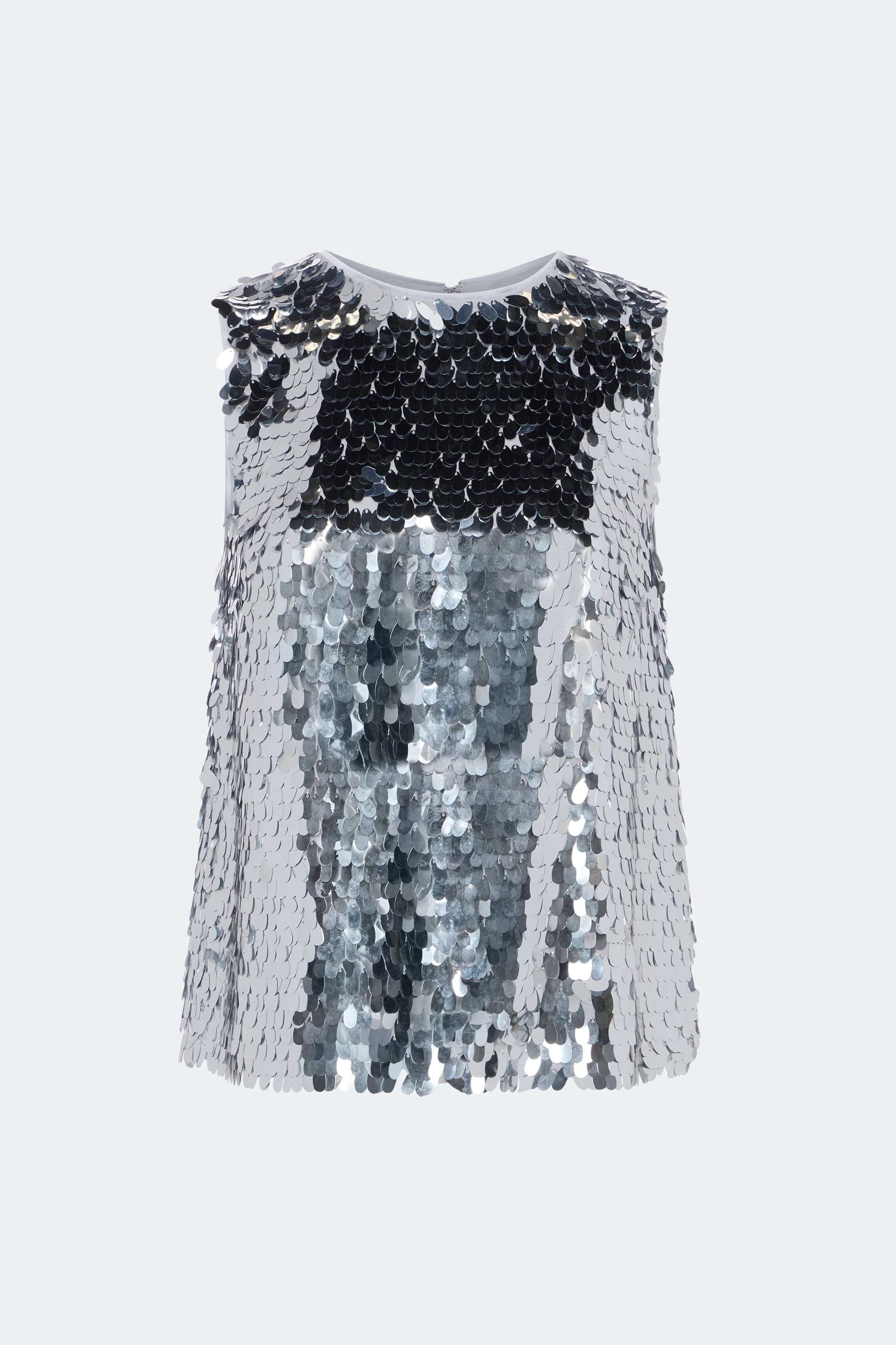 Simon Miller Shirley Sequin Top - Satelitte Silver - Image 2
