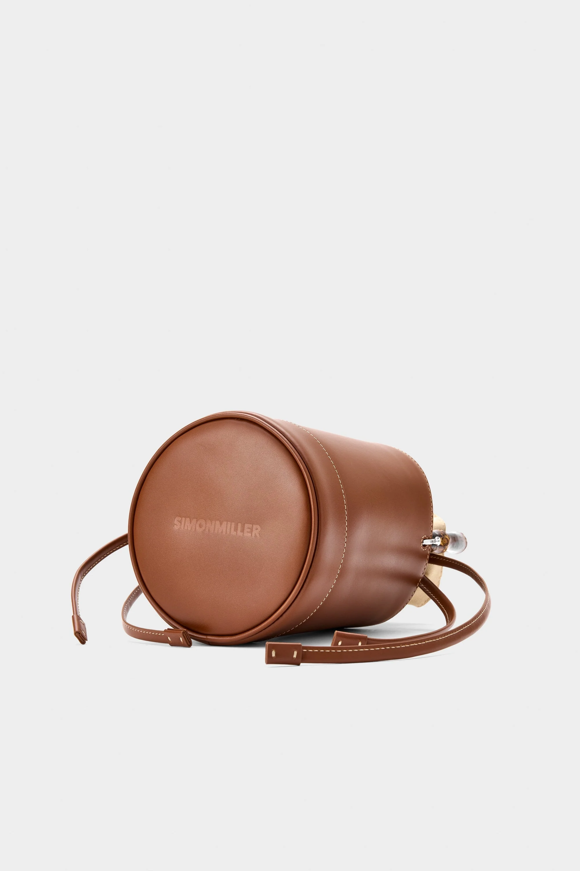 Simon Miller Tiki Leather Bag - Chestnut - Image 2