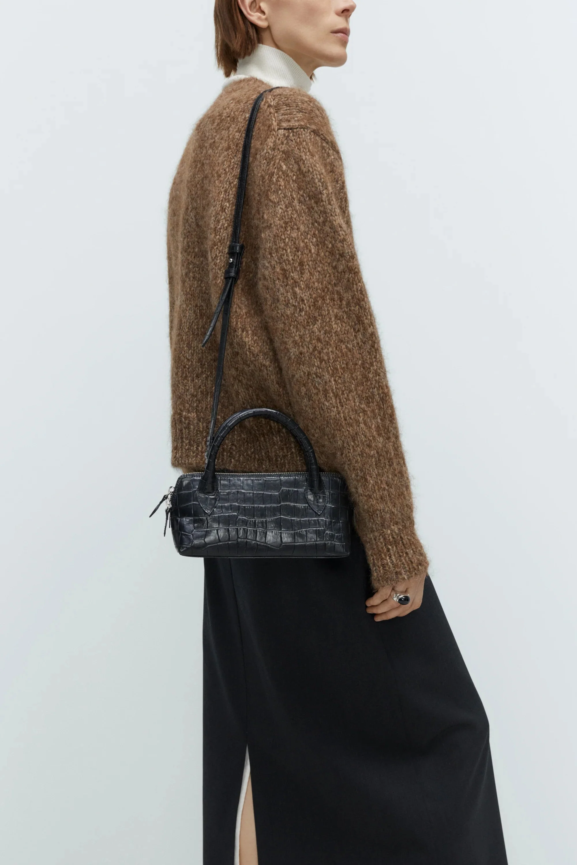 Cordera Mini Crocodile Bag - Image 2