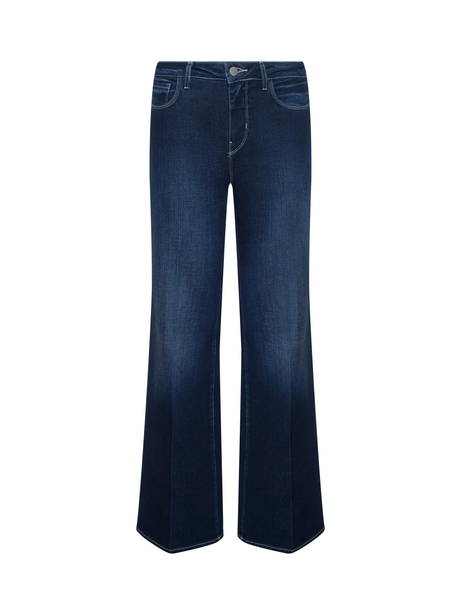 L'agence Alicent Wide Leg Jean Sterling - Image 6