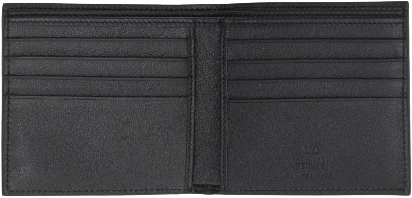 Valentino Garavani Leather Wallet - Black - Image 4