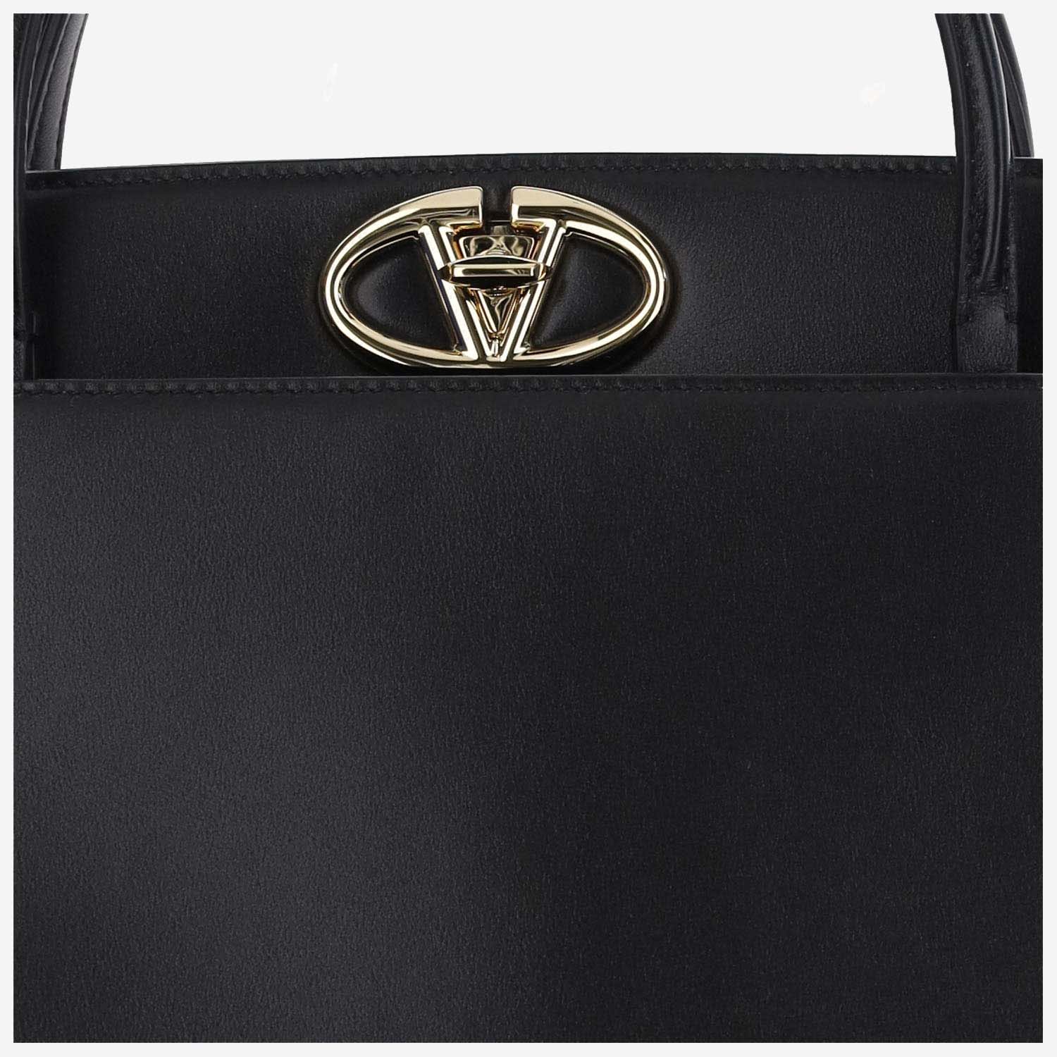 Valentino Garavani Vlogo Locker Leather Bag - Image 5