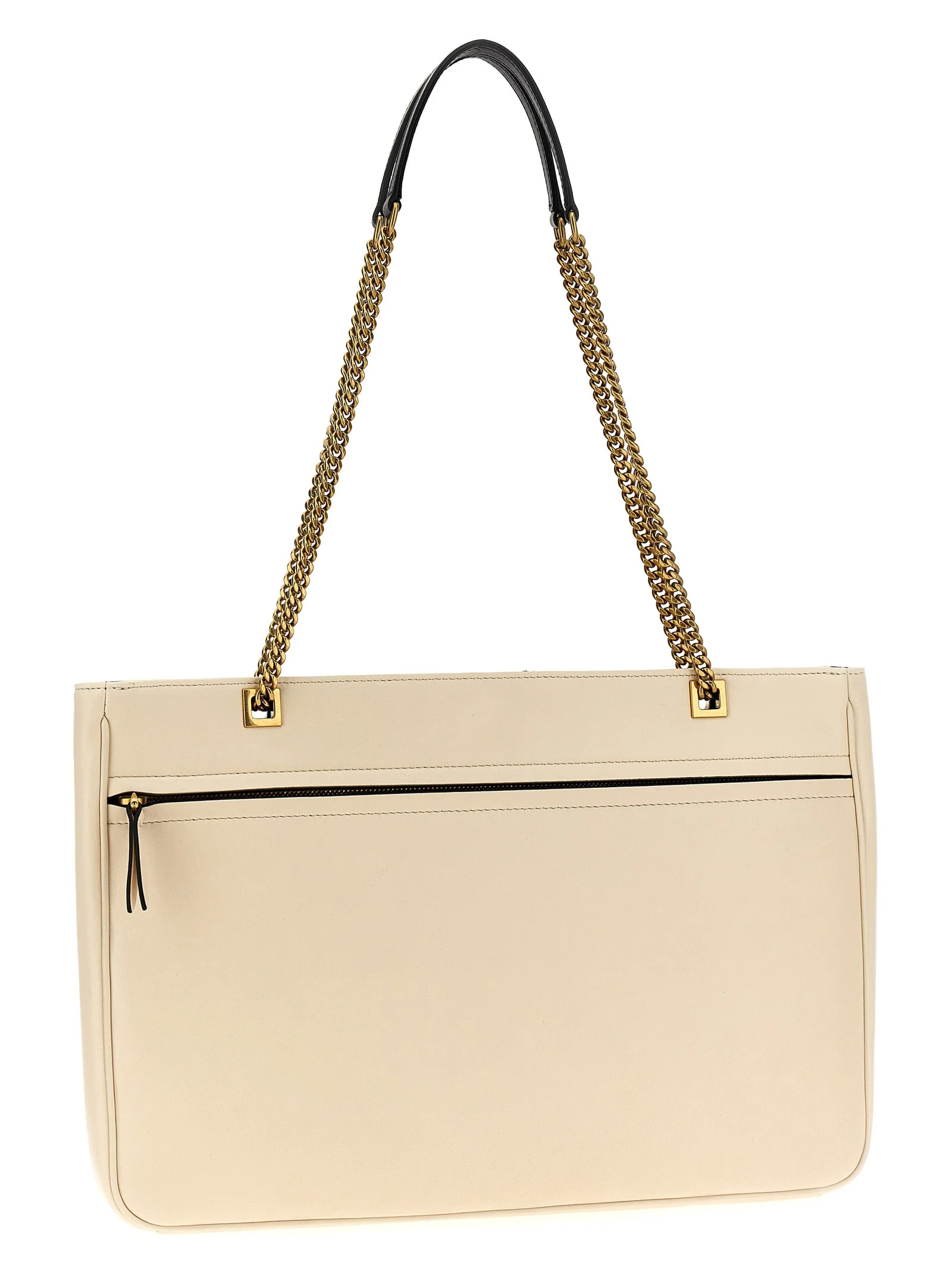 Valentino Garavani Viva Superstar Medium Shopping Bag - White/Black - Image 2
