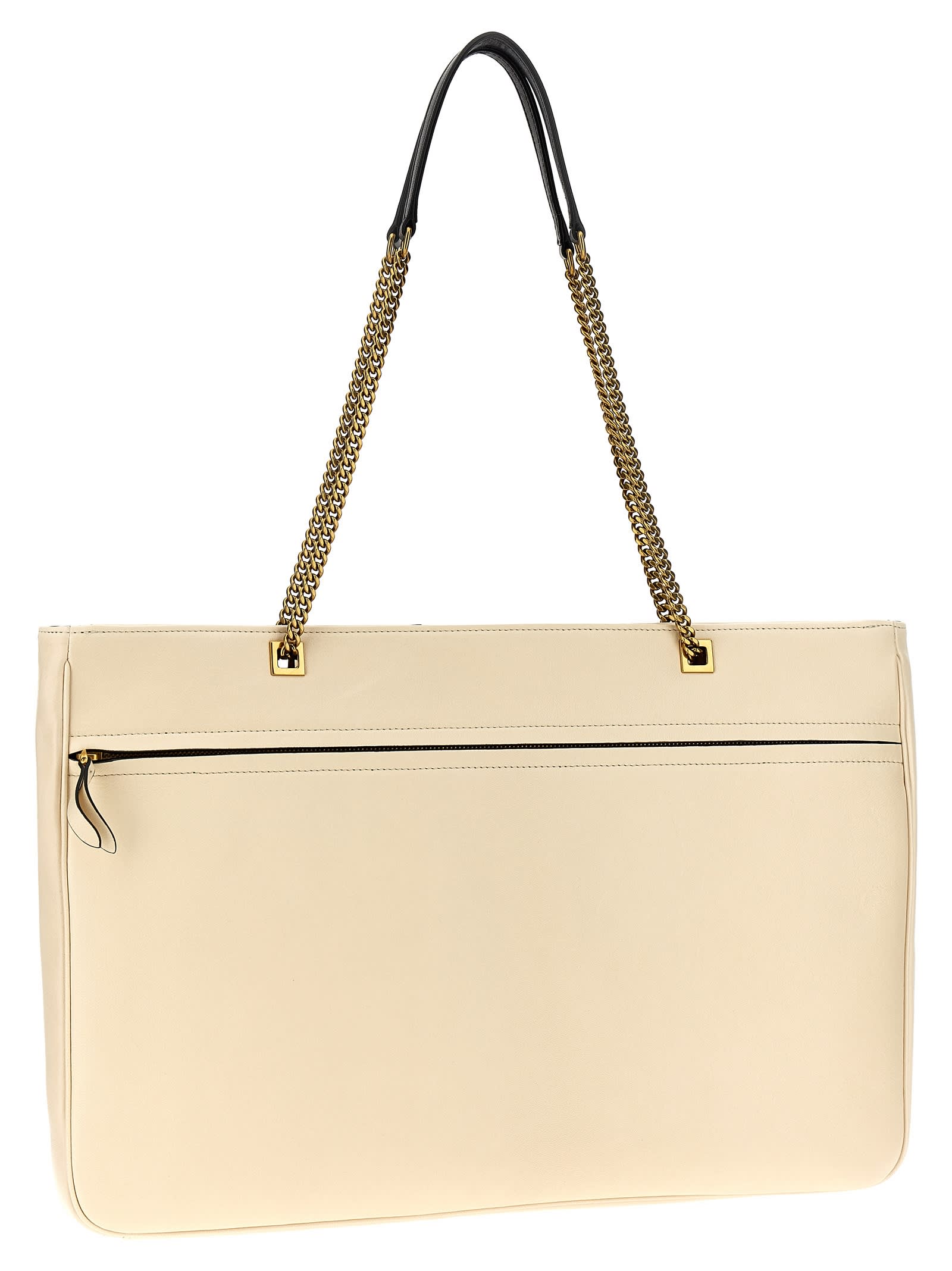 Valentino Garavani Viva Superstargrande Shopping Bag - White/Black - Image 2