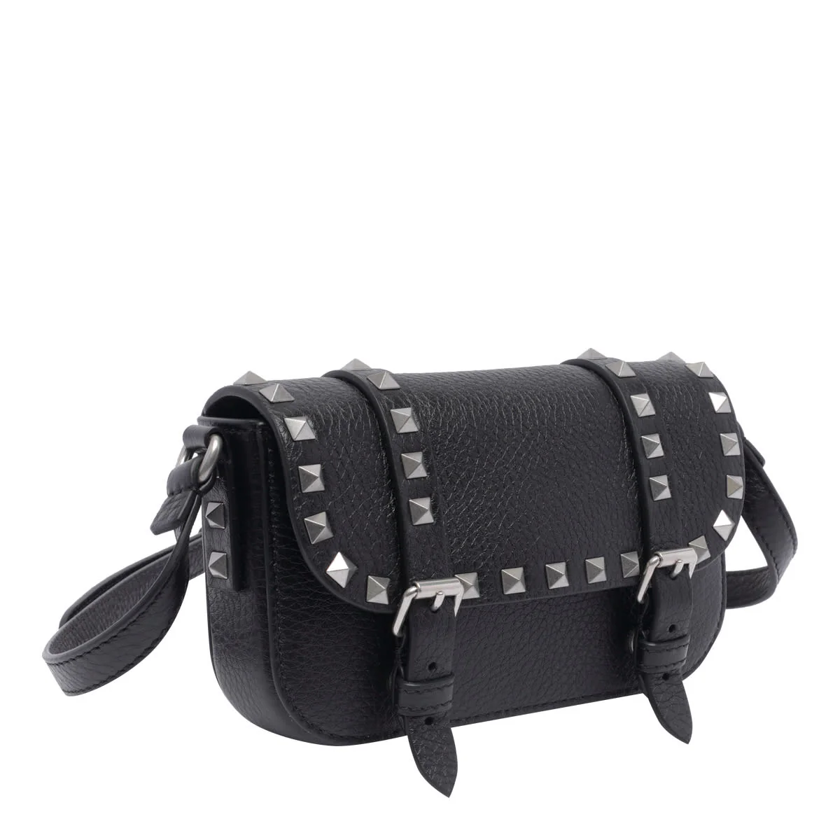 Valentino Garavani Mini Rockstud Bag - Black - Image 2