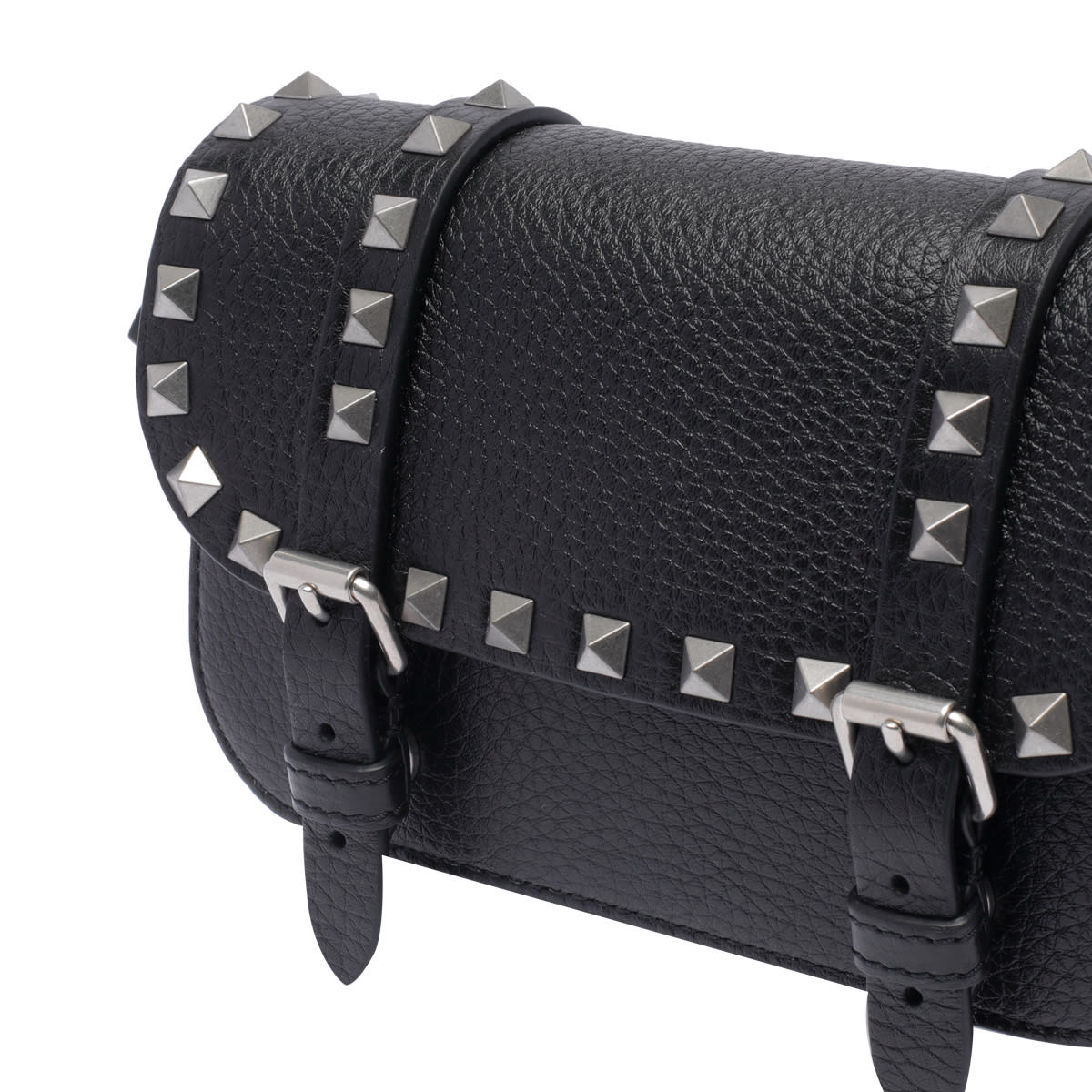 Valentino Garavani Mini Rockstud Bag - Black - Image 4