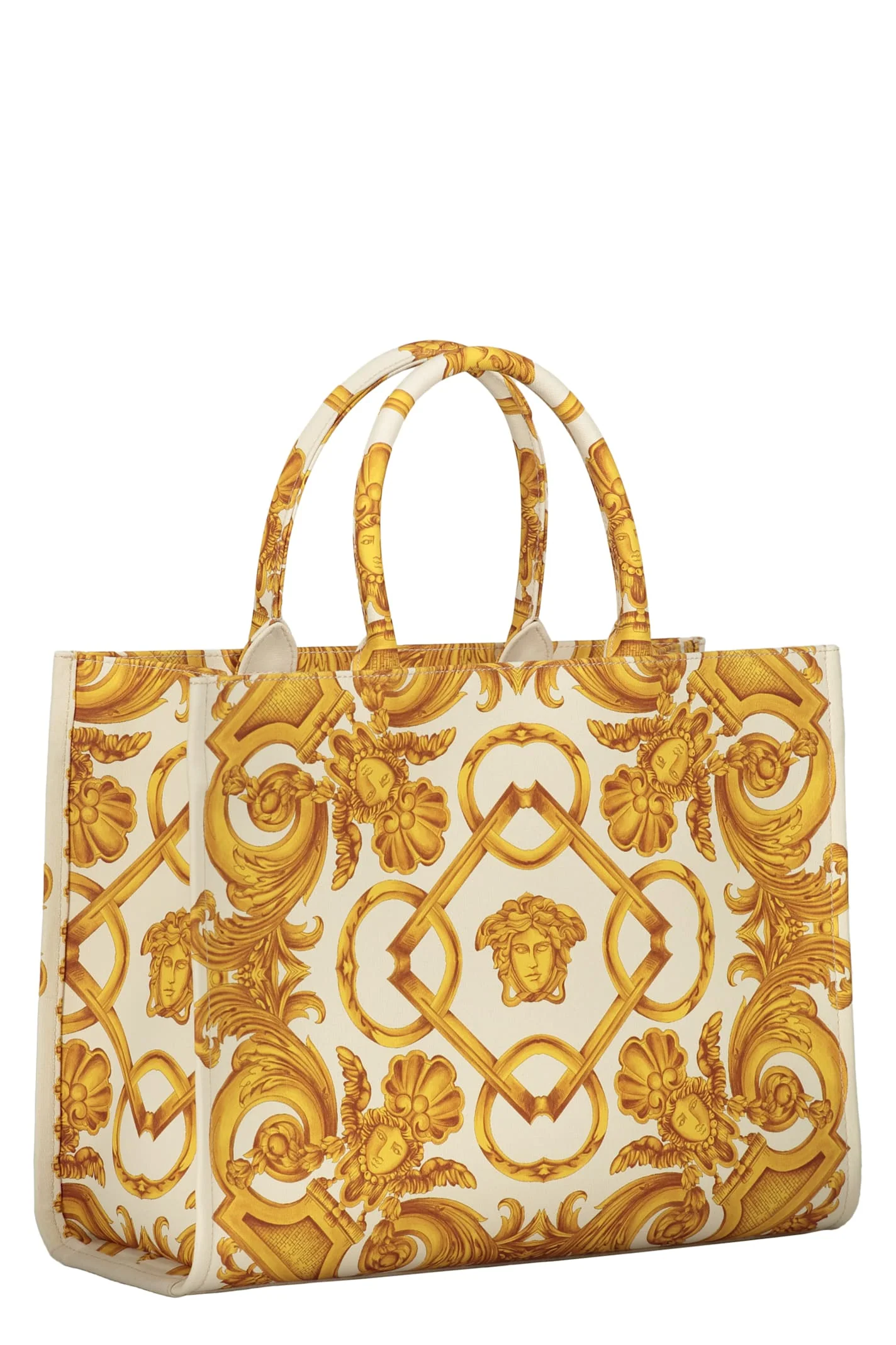 Versace Canvas Tote Bag - Ivory - Image 2