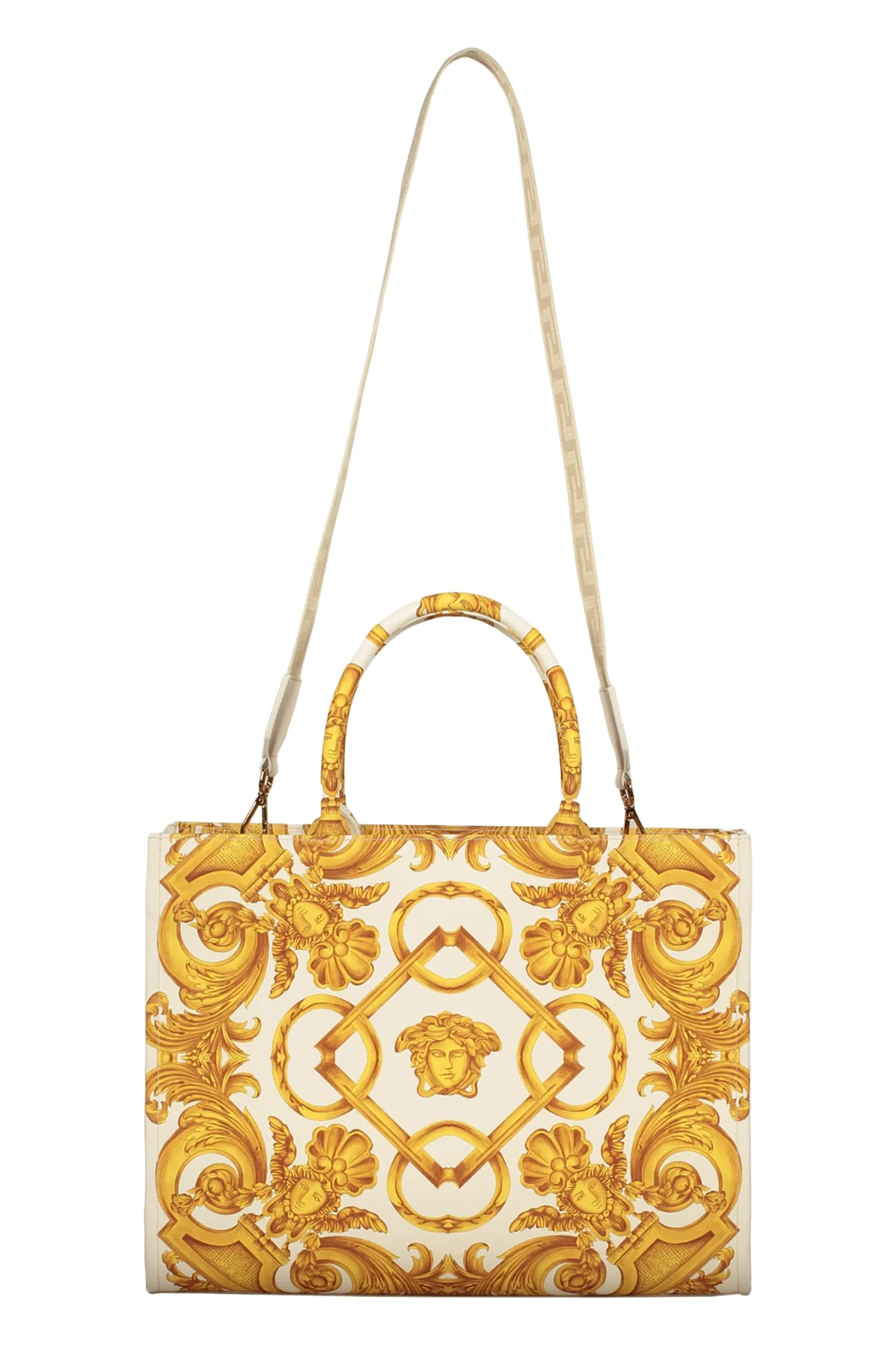 Versace Canvas Tote Bag - Ivory - Image 4