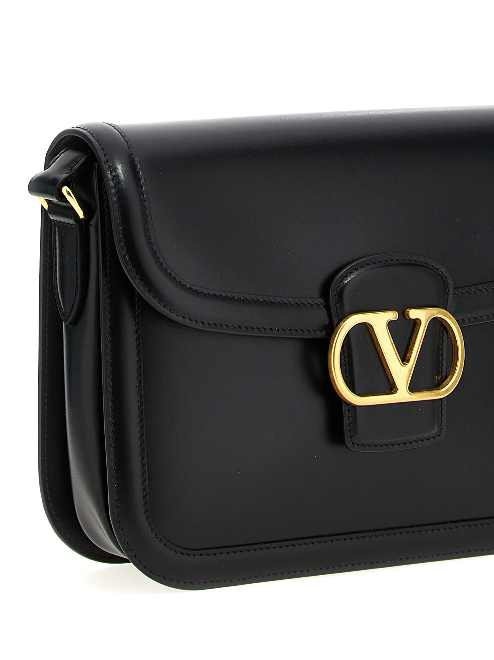 Valentino Garavani 9to5 Shoulder Bag - Black - Image 3