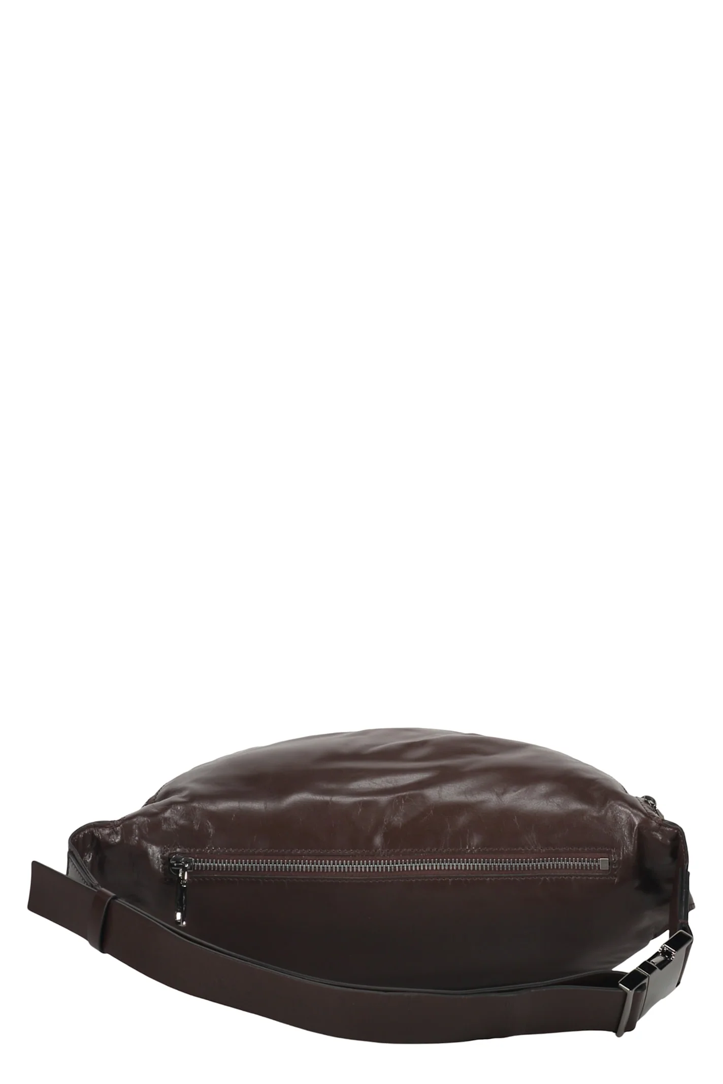 Valentino Garavani Leather Belt Bag - Brown - Image 3