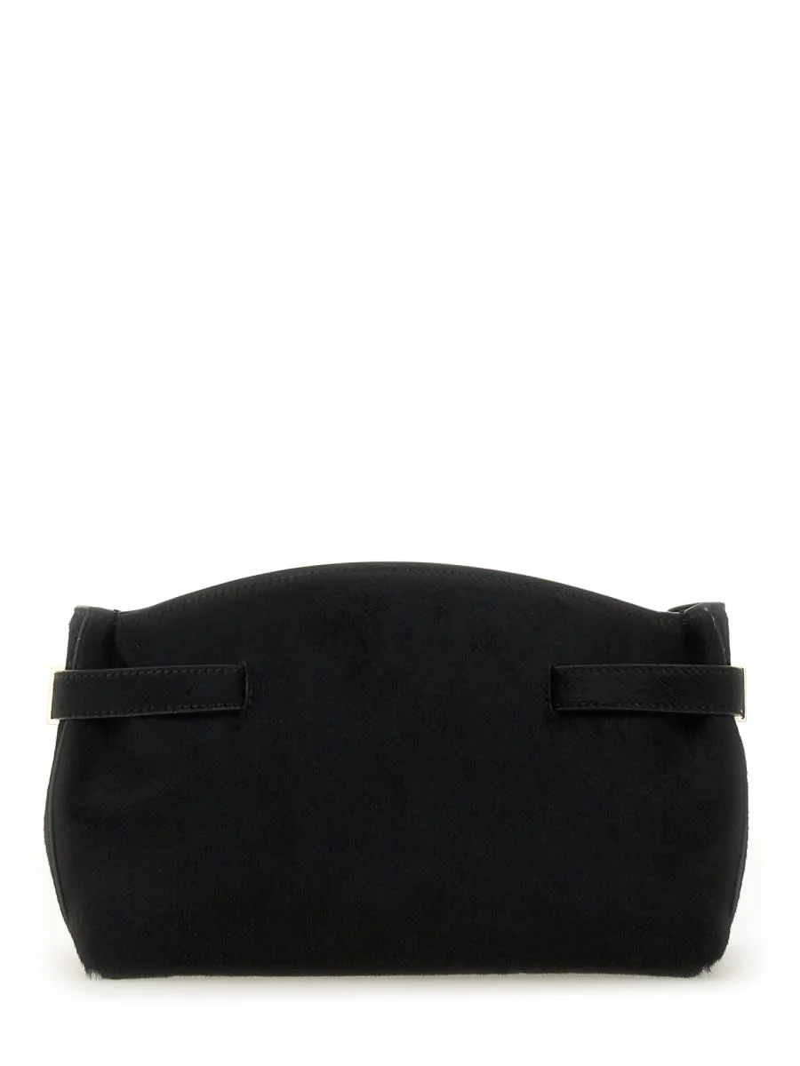 Ferragamo Hug Soft Bag - Black - Image 3