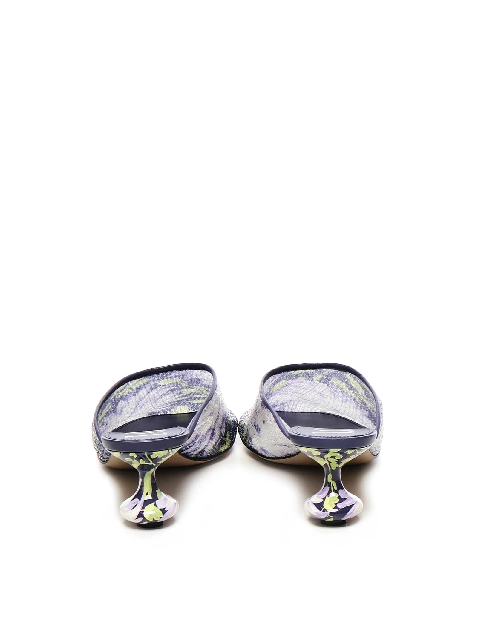 LOEWE Sequined Toy Sabot Sandal - Lilac - Image 3