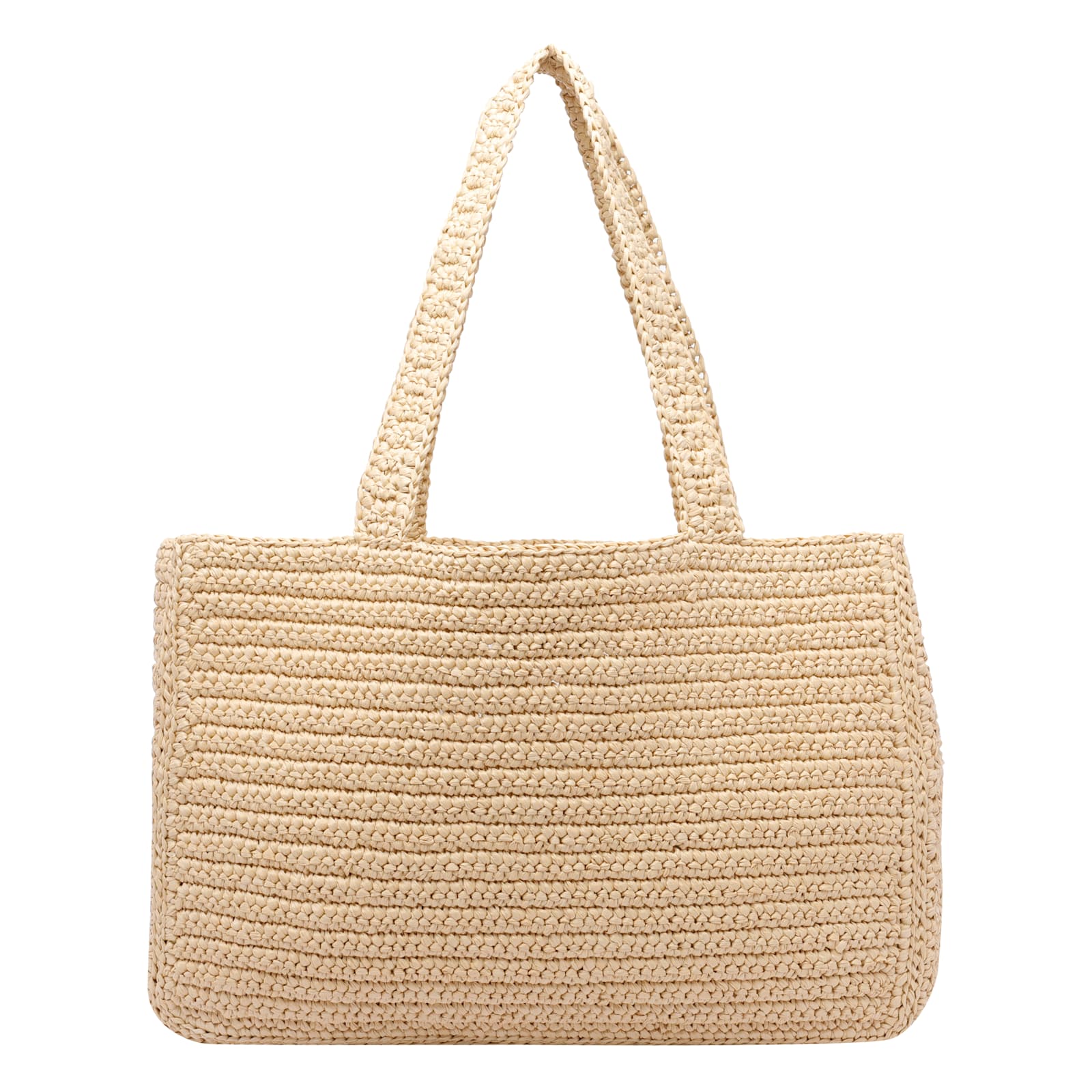 Valentino Garavani Viva Superstar Crochet Tote Bag - Beige - Image 3