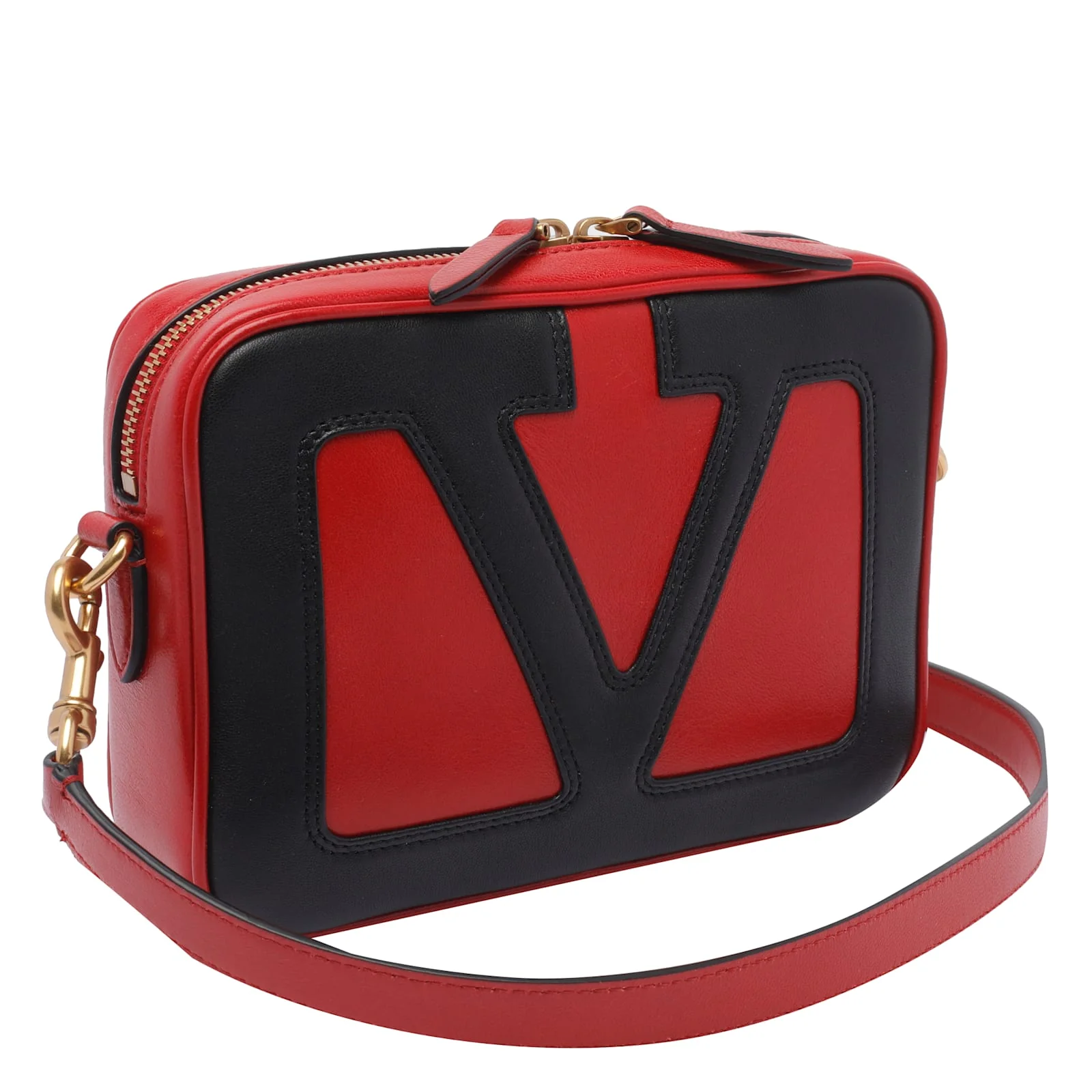Valentino Garavani Viva Superstar Camera Bag - Red - Image 2