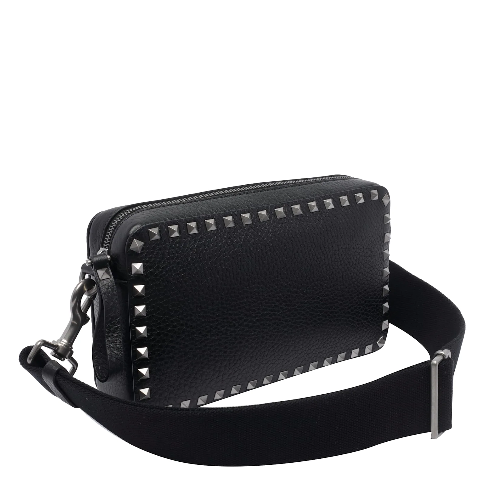 Valentino Garavani Rockstud Crossbody Bag - Black - Image 2