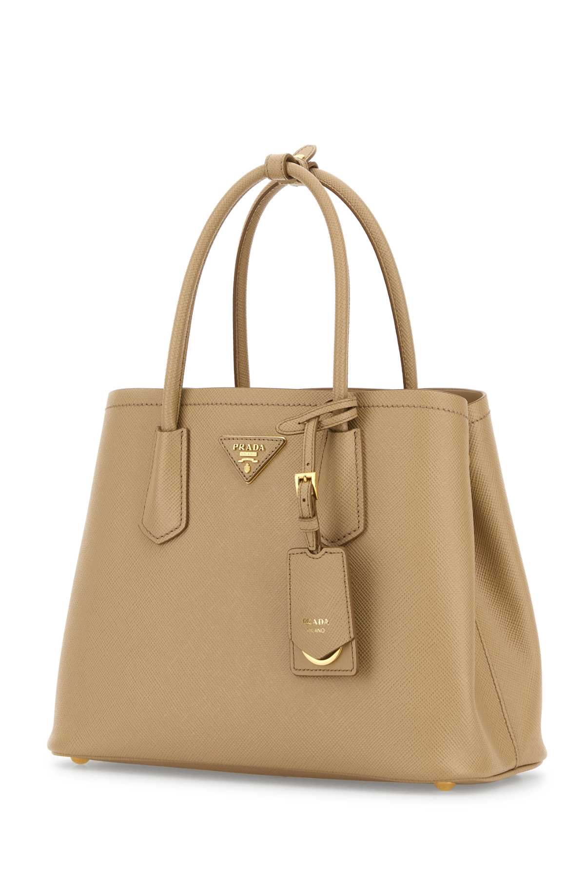 Prada Small Double Handbag - Sabbia - Image 2