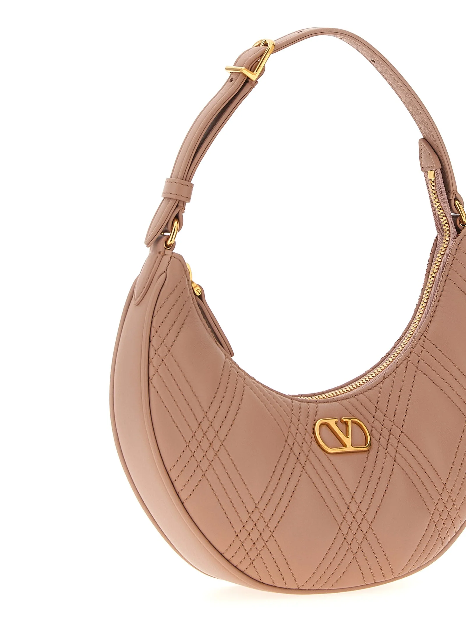 Valentino Garavani Quiltie 67mini Shoulder Bag - Pink - Image 3