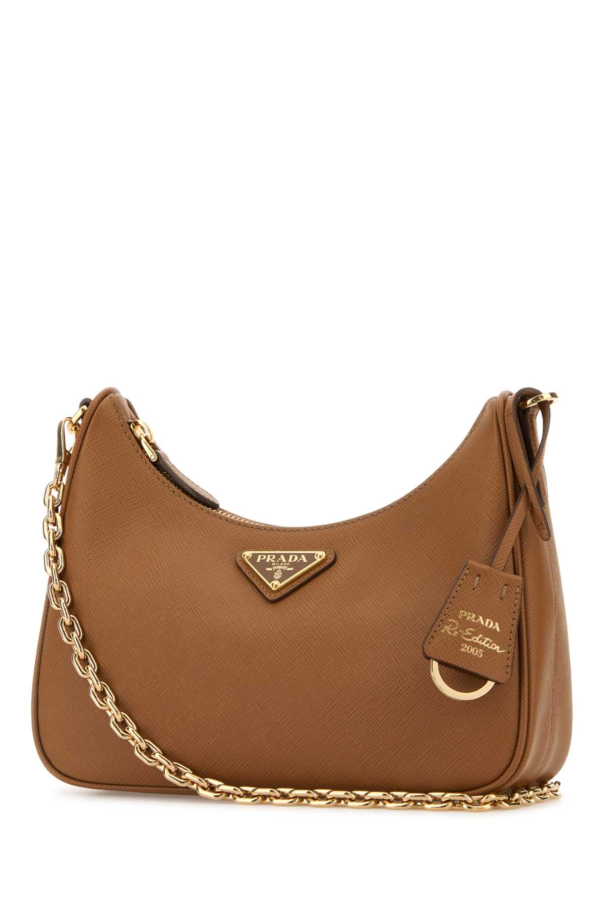 Prada Re-edition 2005 Shoulder Bag - Camel - Image 2