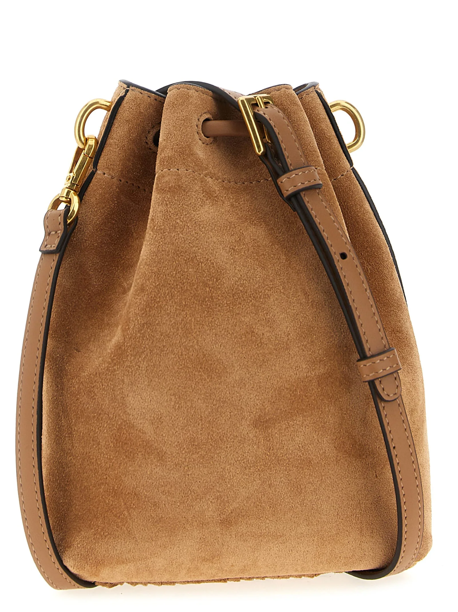 JIMMY CHOO Cinch Mini Bucket Bag - Brown - Image 2