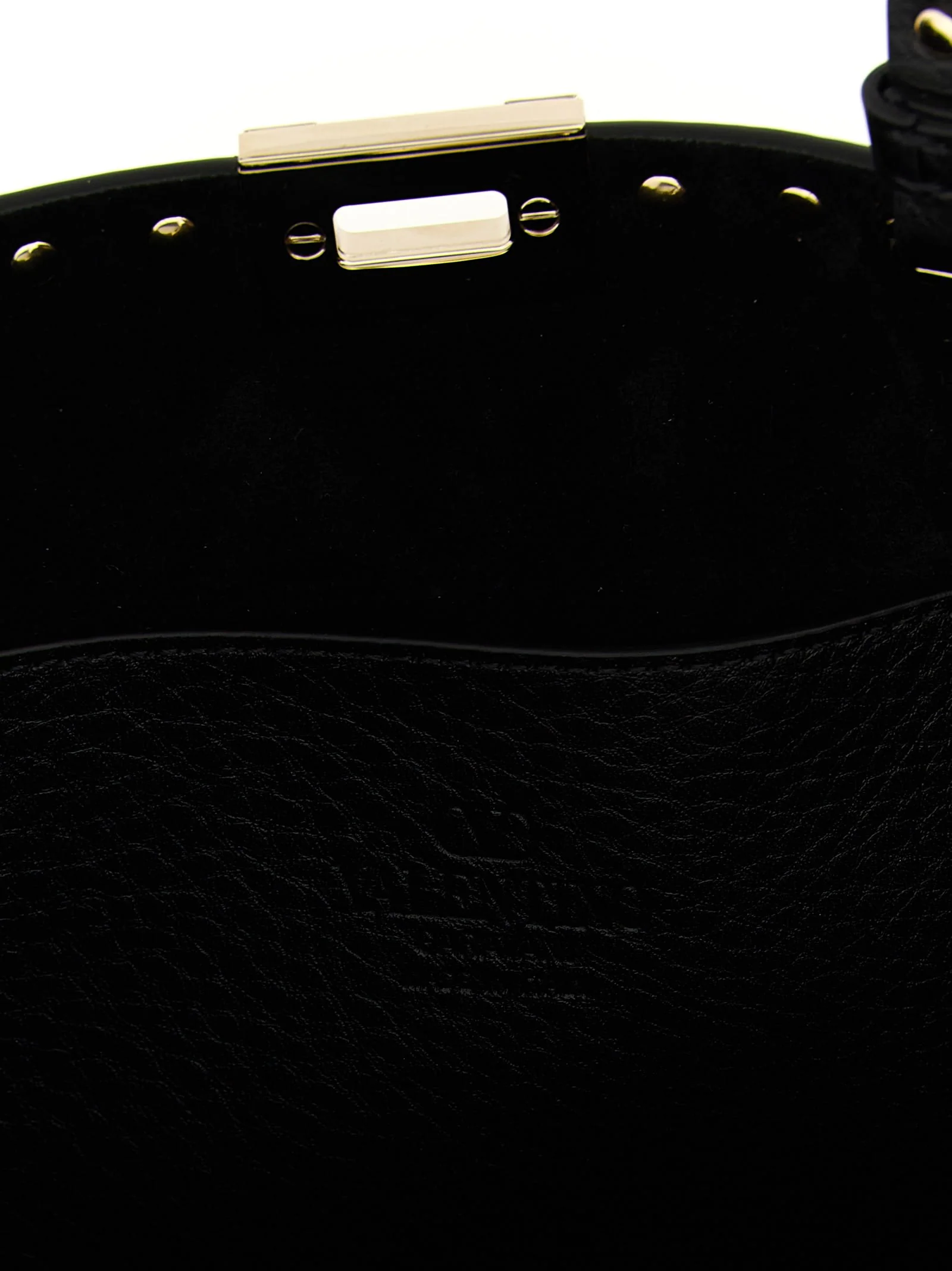 Valentino Garavani Rockstud Small Shopping Bag - Black - Image 4