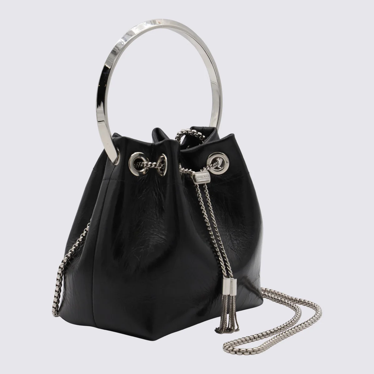 JIMMY CHOO Top Handle Bag - Black - Image 2