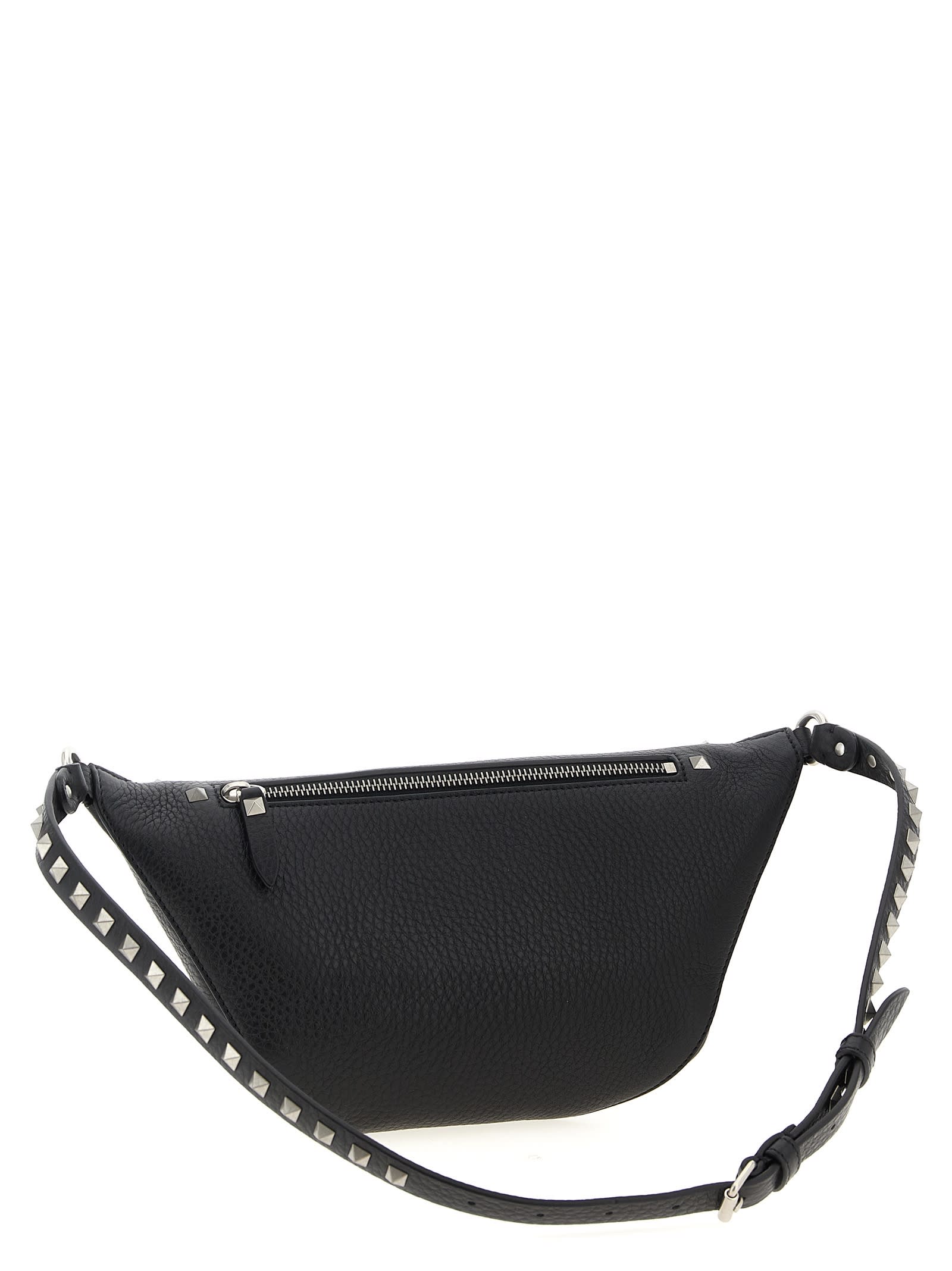 Valentino Garavani Rockstud Belt Bag - Black - Image 2