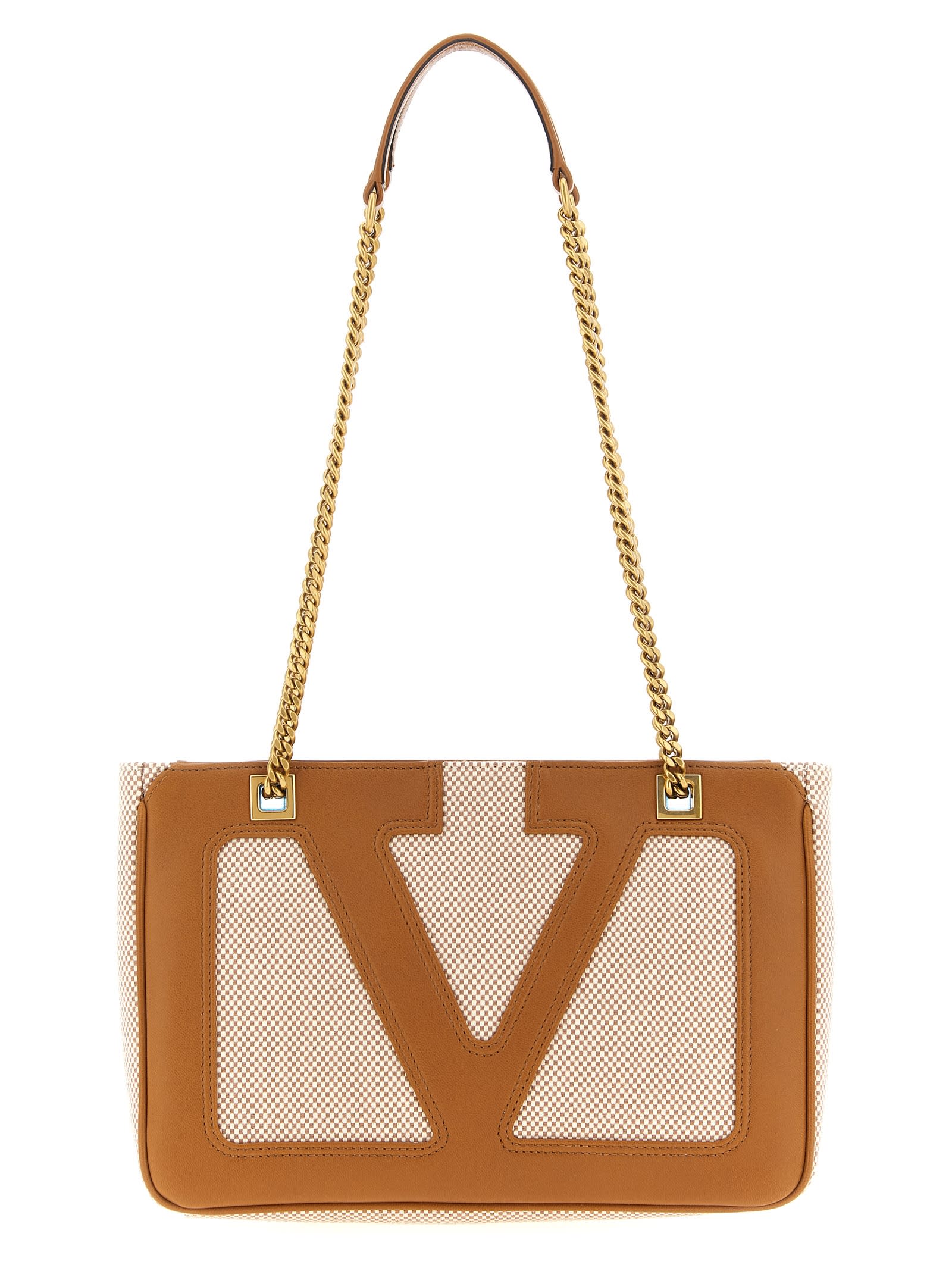 Valentino Garavani Viva Superstar Shoulder Bag - Brown