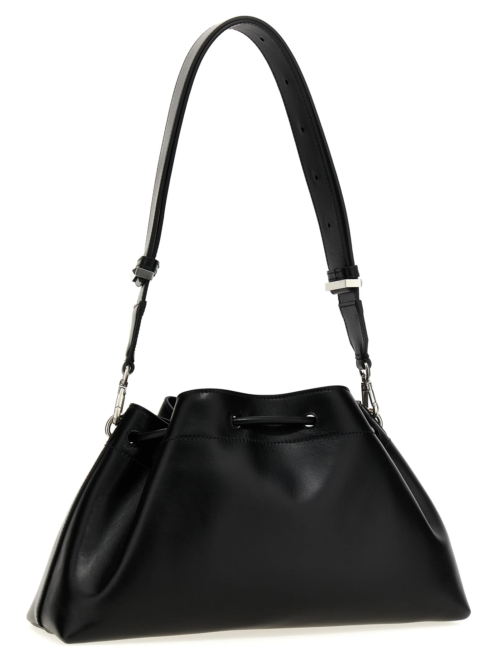 JIMMY CHOO Cinch M Shoulder Bag - Black - Image 2