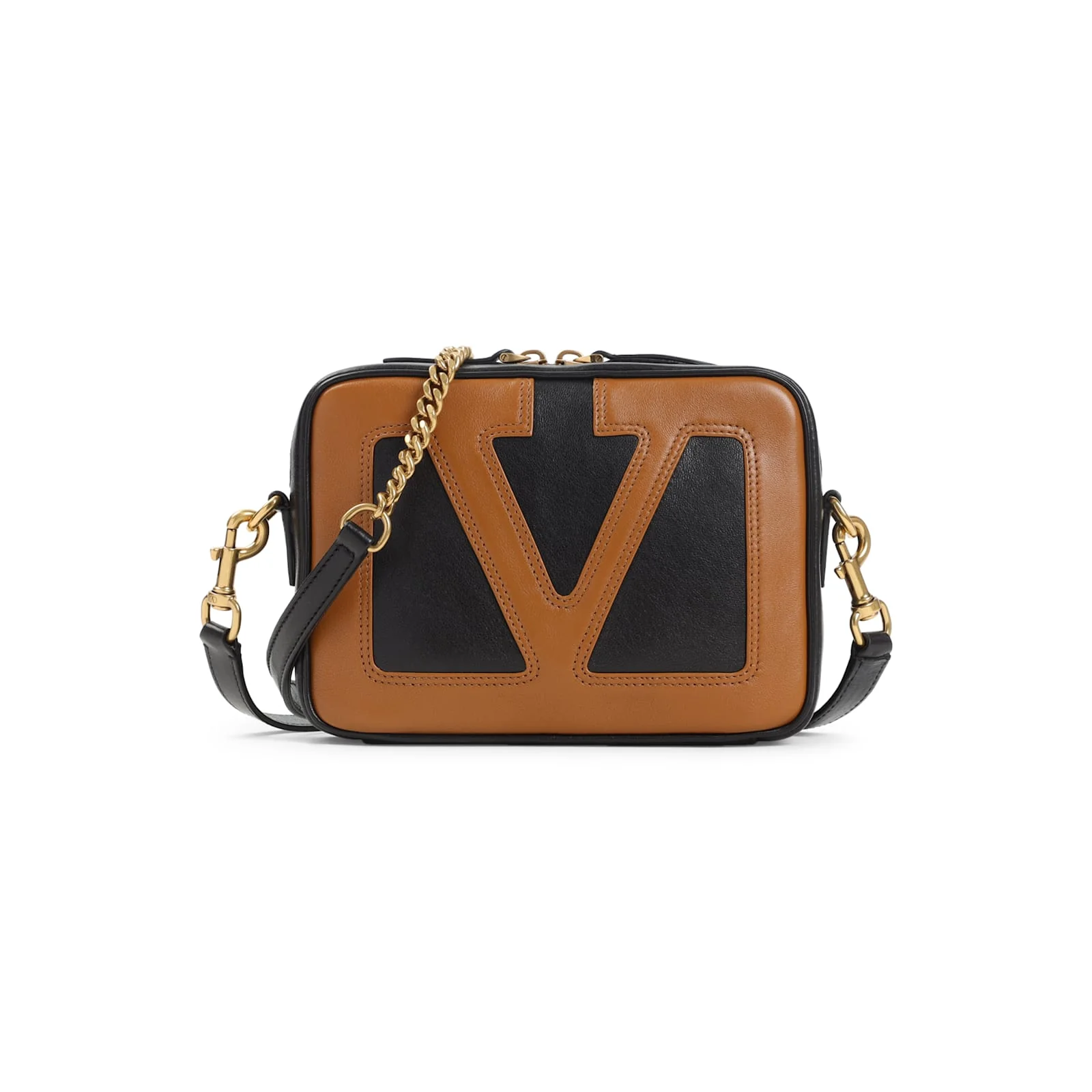 Valentino Garavani Viva Superstar Camera Case Shoulder Bag - Rfa Nero Spice - Image 2