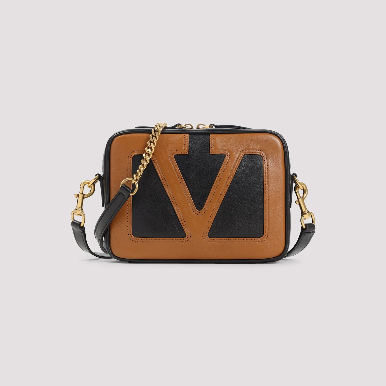 Valentino Garavani Viva Superstar Camera Case Shoulder Bag - Rfa Nero Spice - Image 3