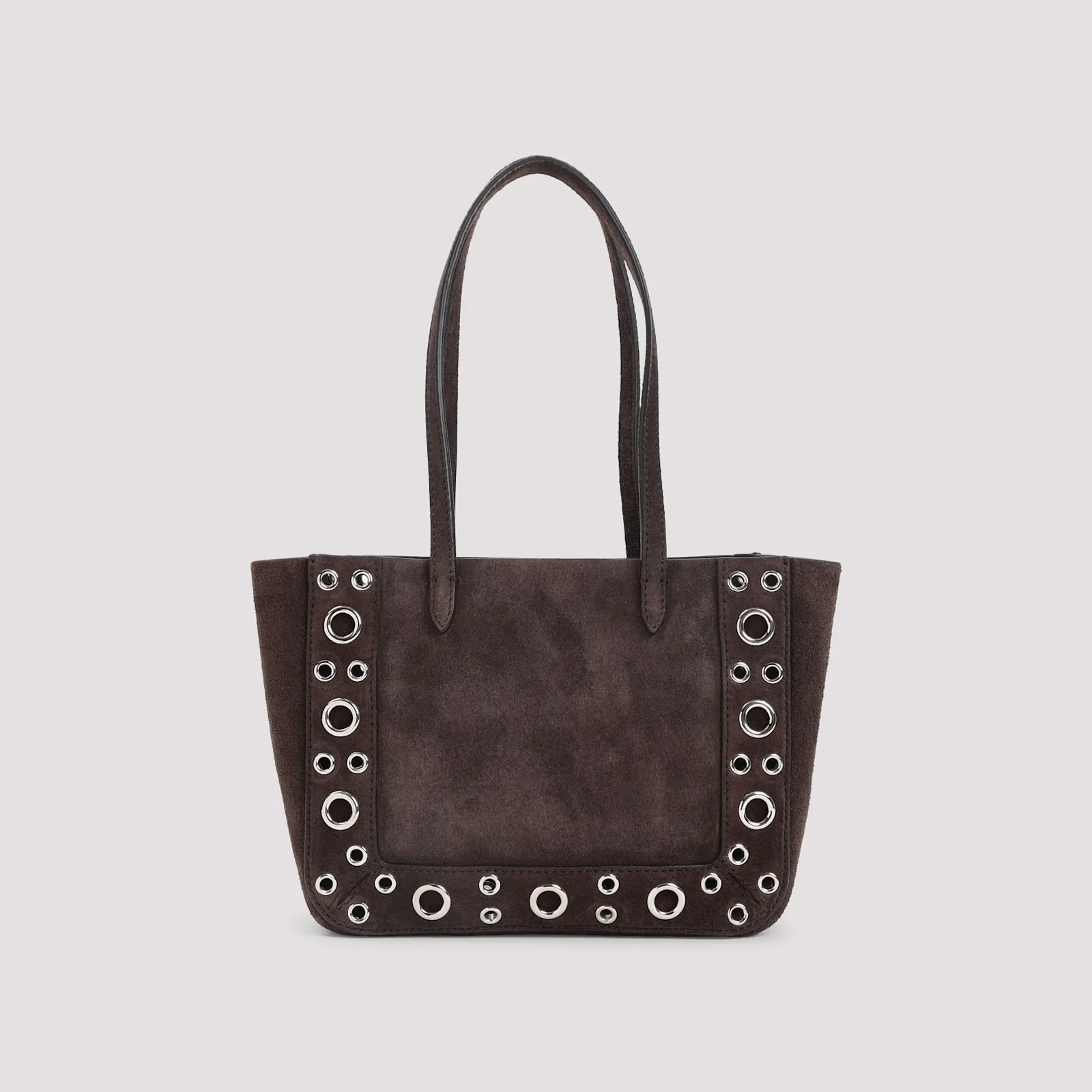 Valentino Garavani Nellcote Mini Tote Bag - Testa di Moro - Image 4