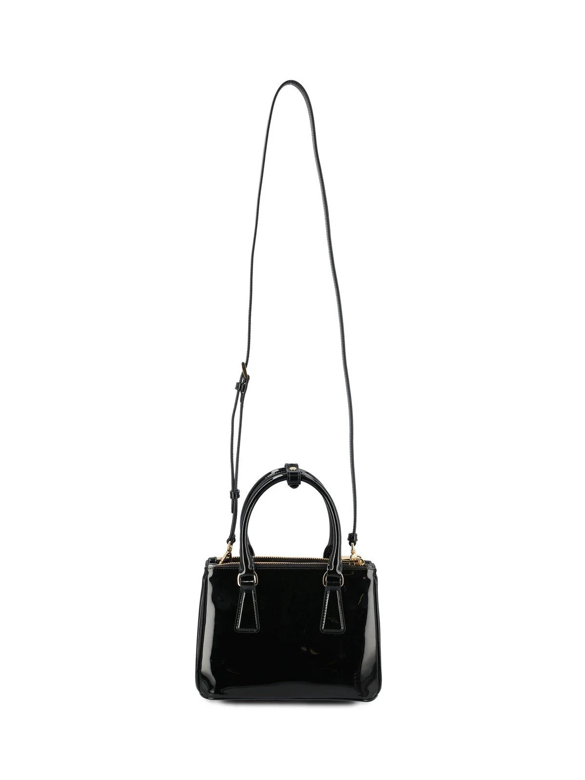 Prada Logo Plaque Top Handle Bag - Kj Nero R - Image 2