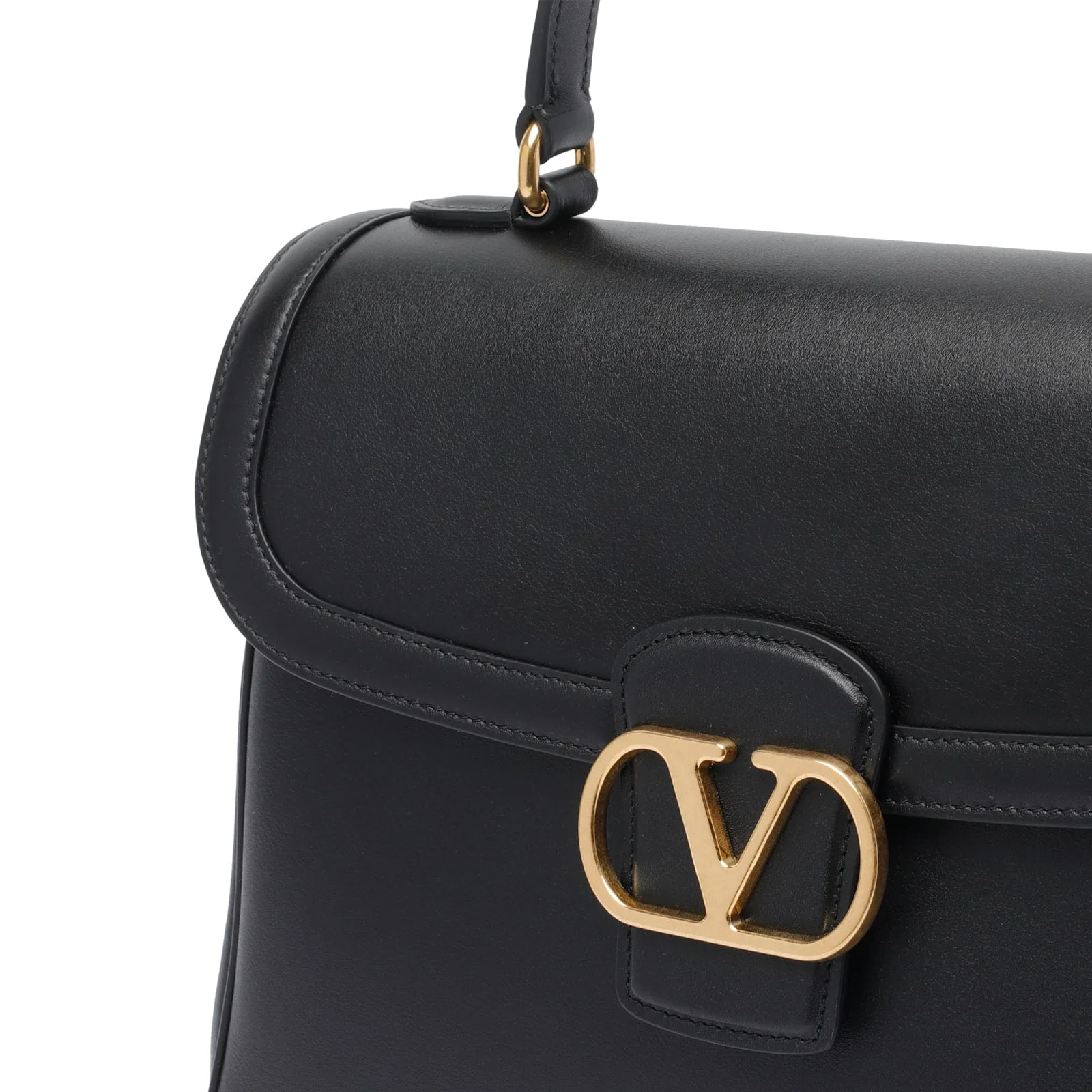 Valentino Garavani 9t05 Handbag - Black - Image 4