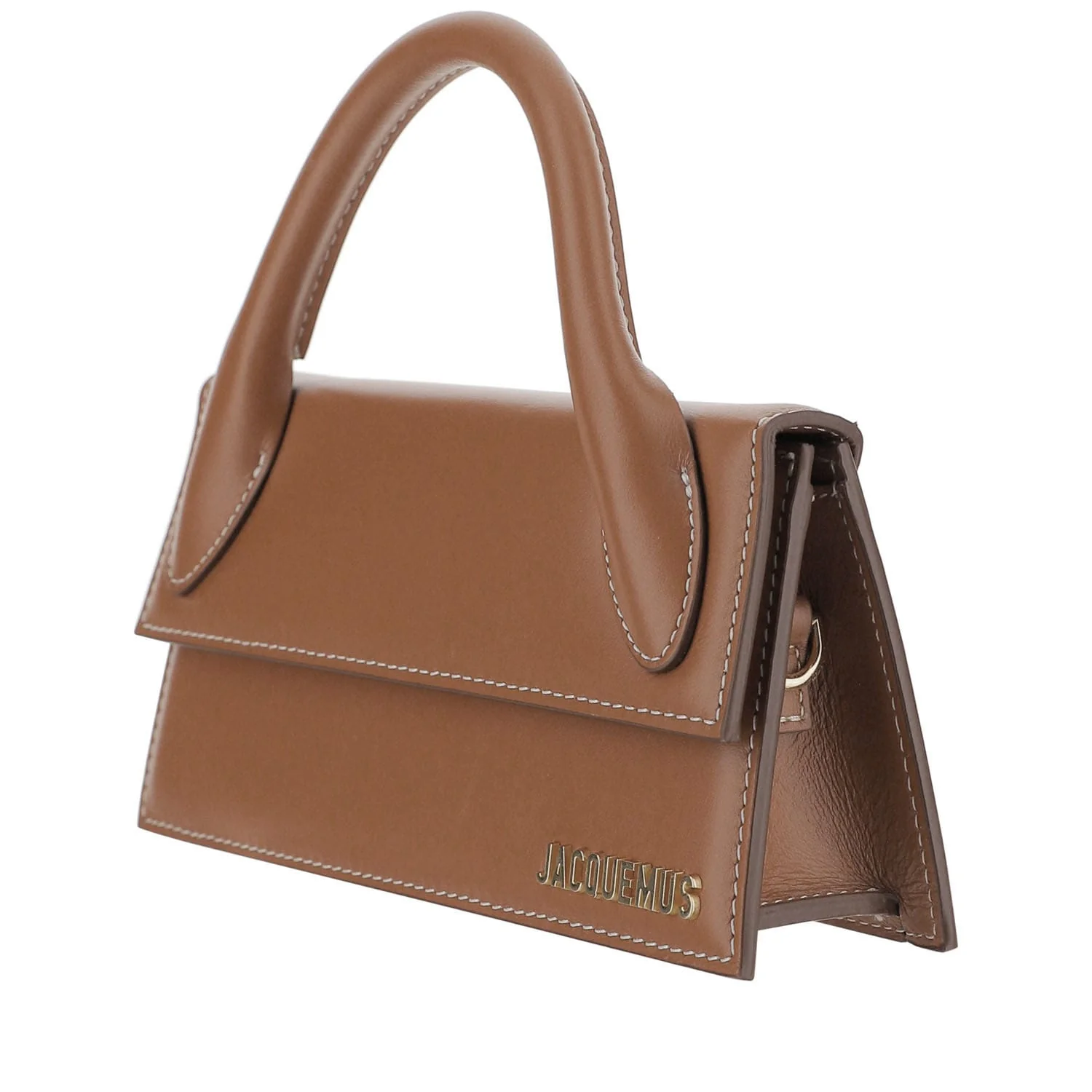 Jacquemus Le Chiquito Long Bag - Leather Brown - Image 2