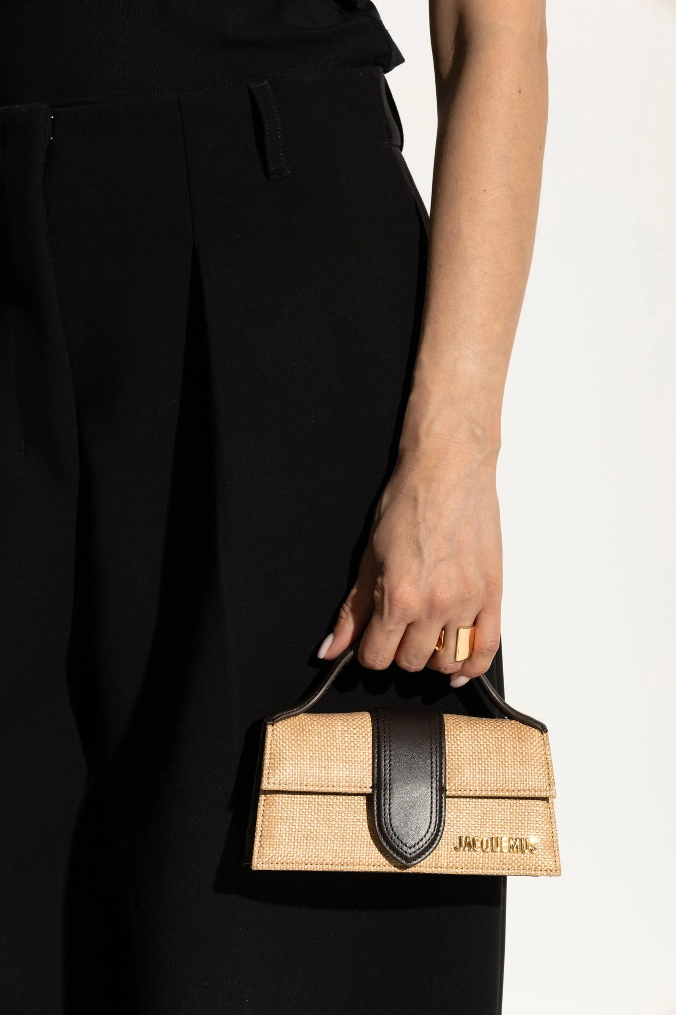 Jacquemus Bambino Small Handbag - Beige - Image 2
