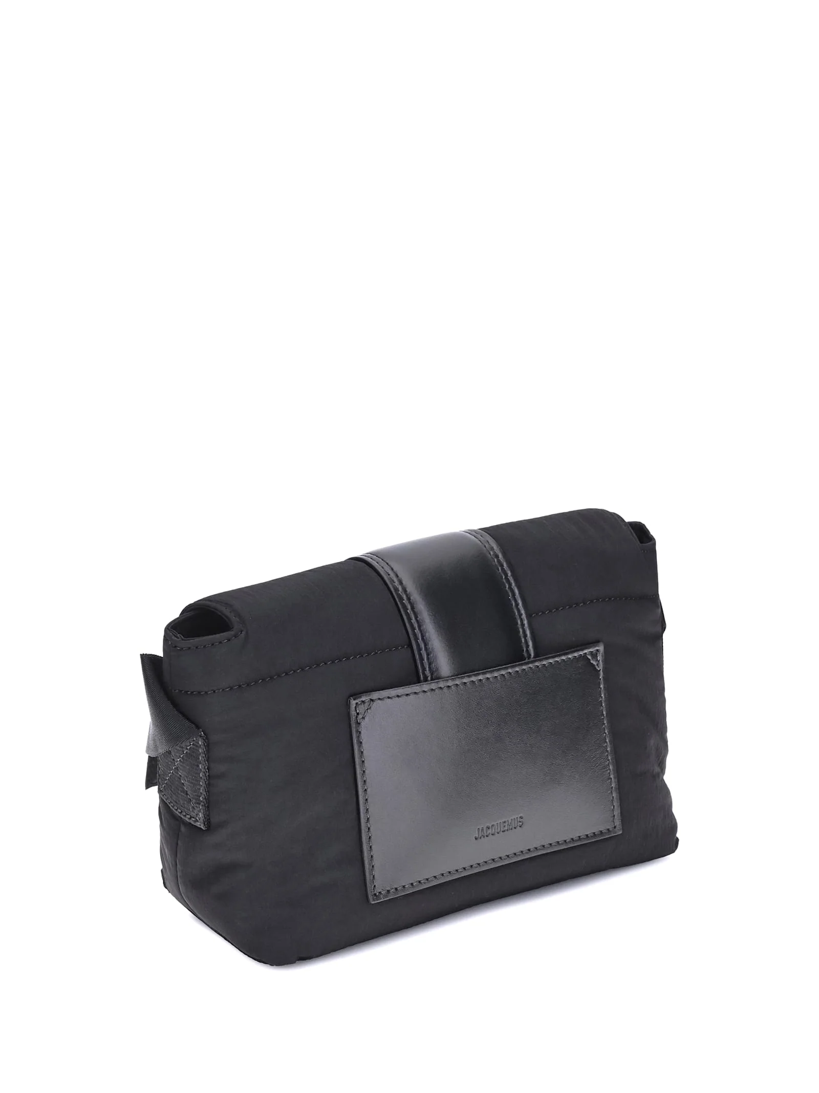 Jacquemus Nylon Bambino Shoulder Bag - Black - Image 3