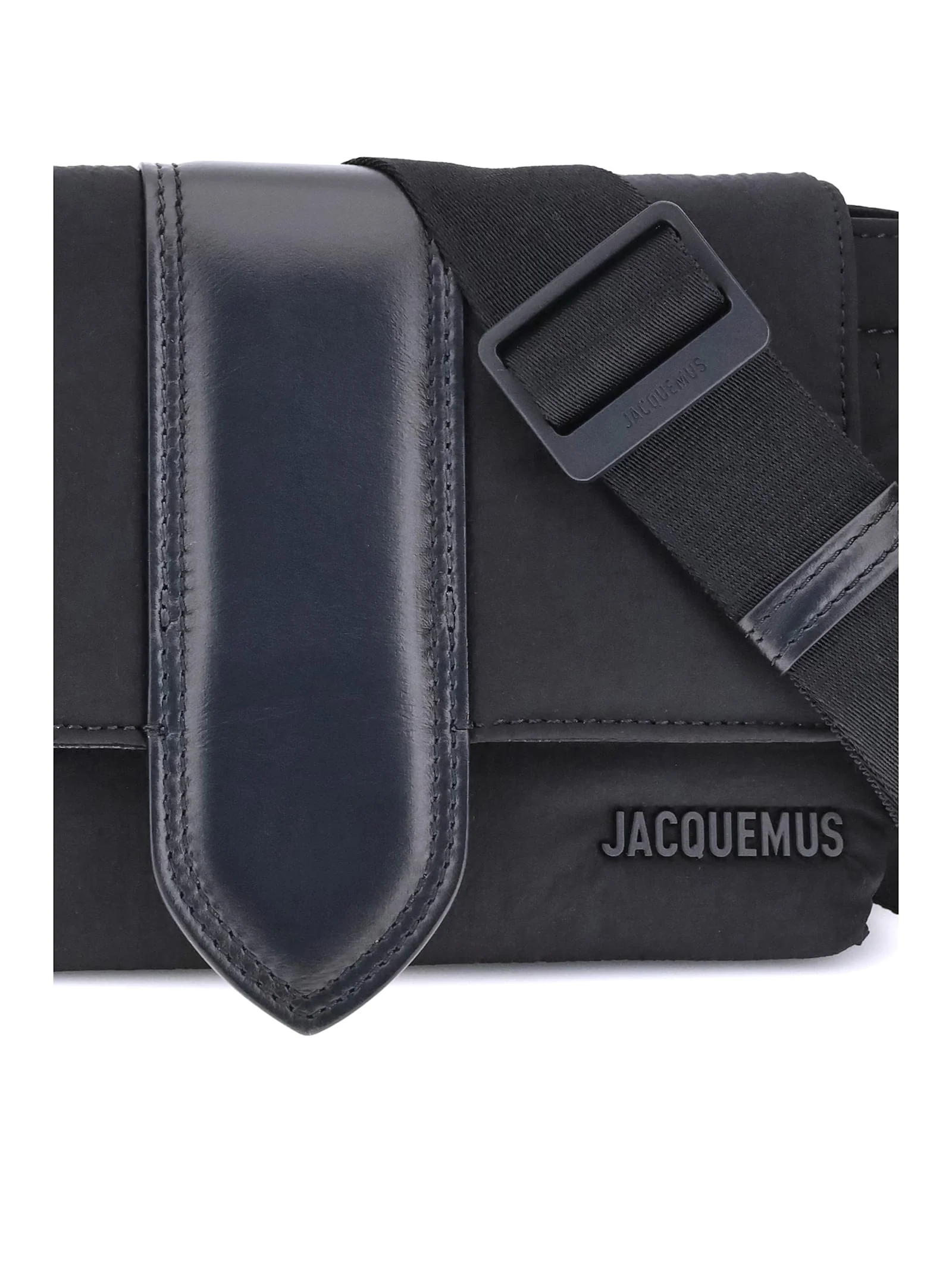 Jacquemus Nylon Bambino Shoulder Bag - Black - Image 4