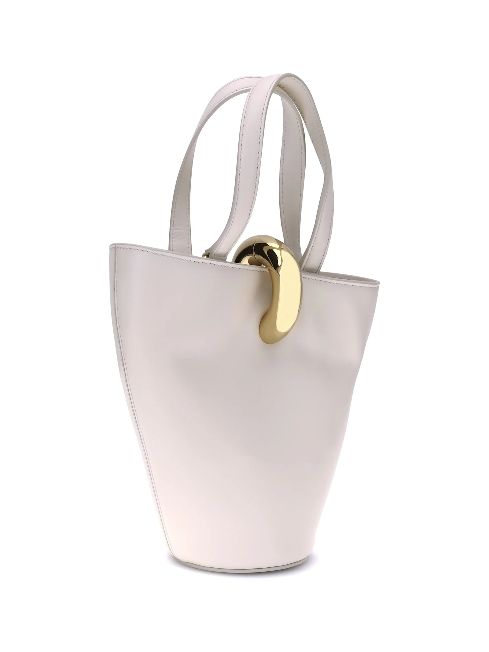 Jacquemus La Bambola Small Bucket Bag - Neutrals - Image 3