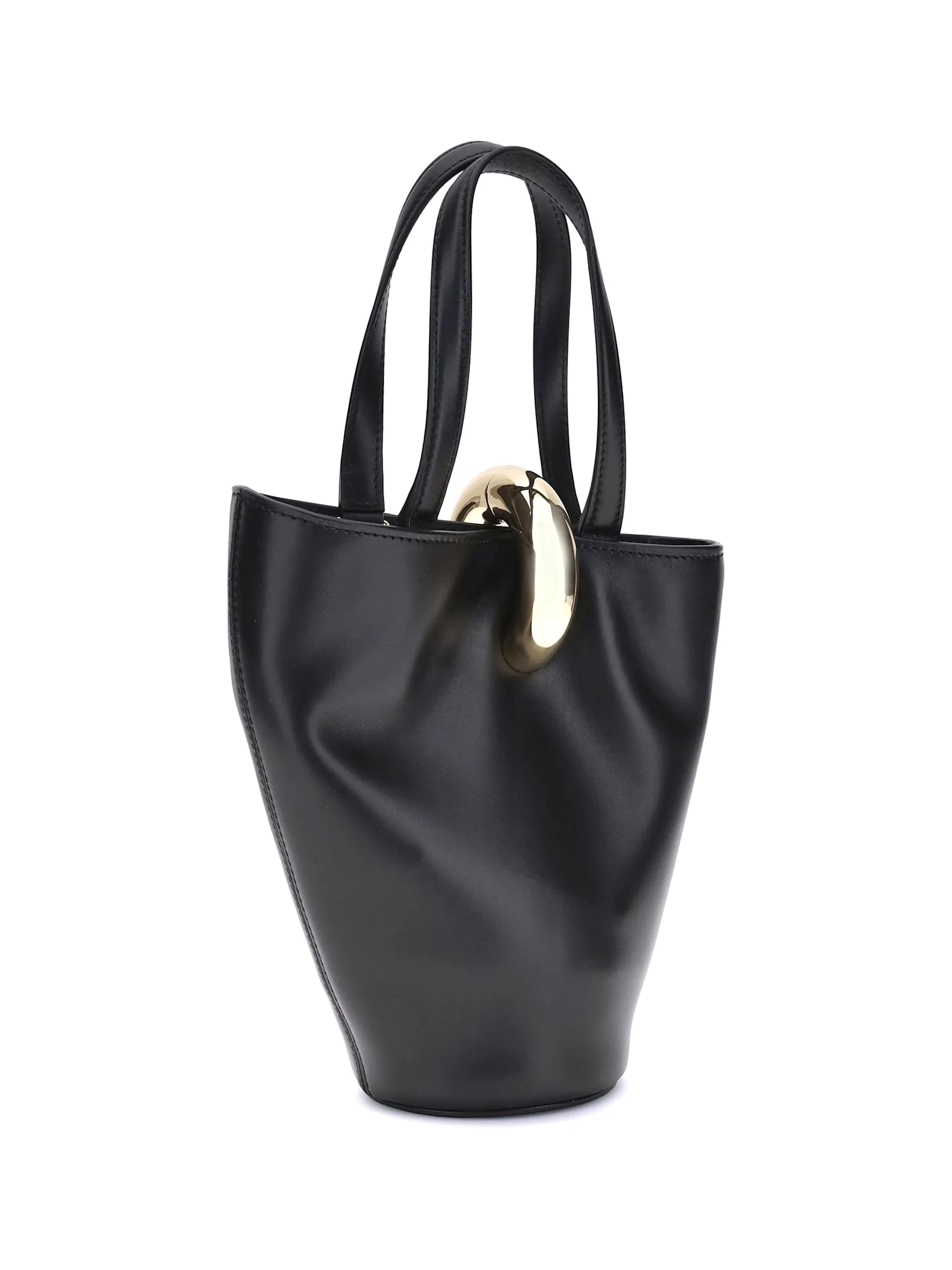 Jacquemus La Bambola Small Bucket Bag - Black - Image 3