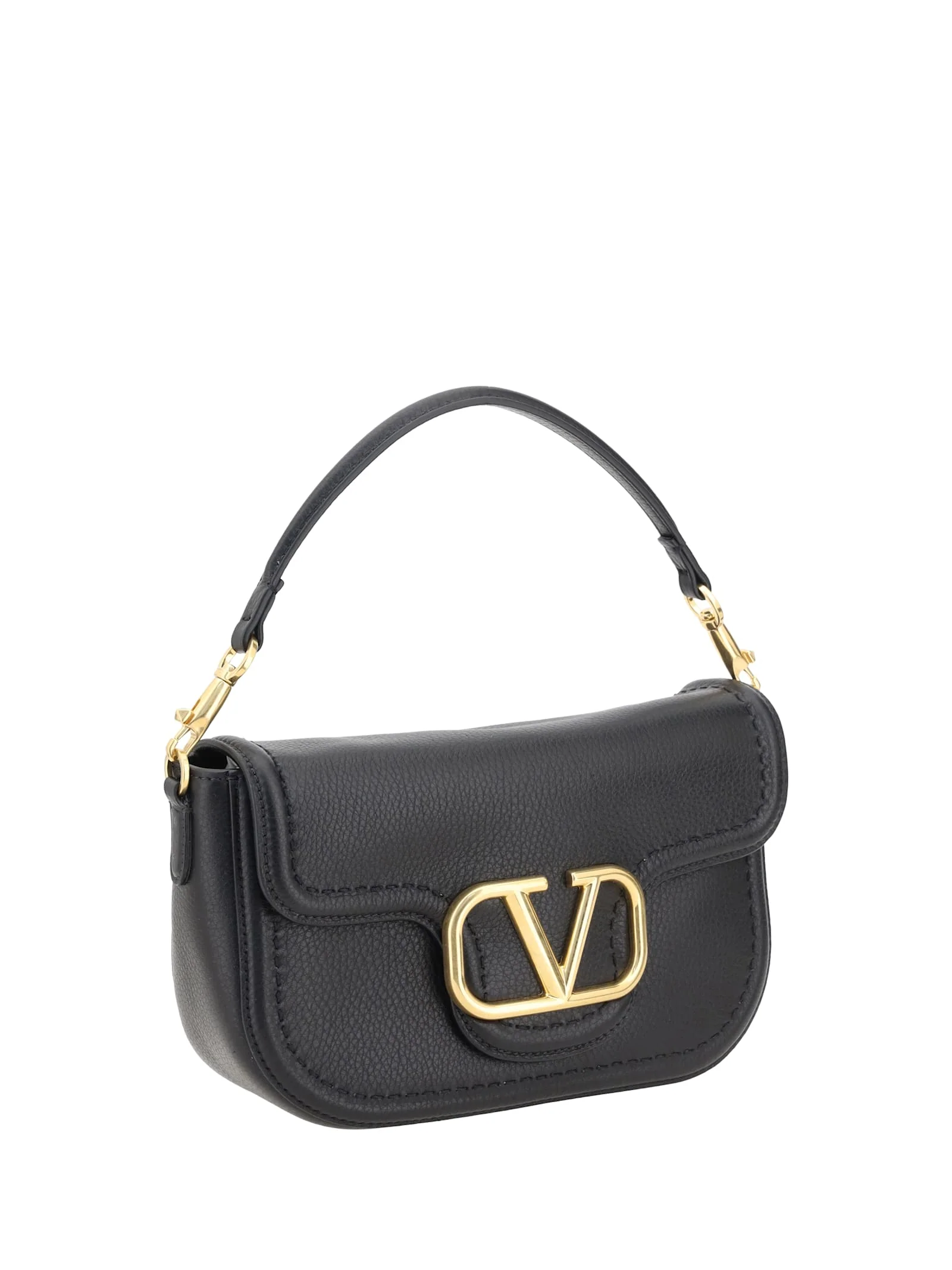 Valentino Garavani All Time Shoulder Bag - Black - Image 3